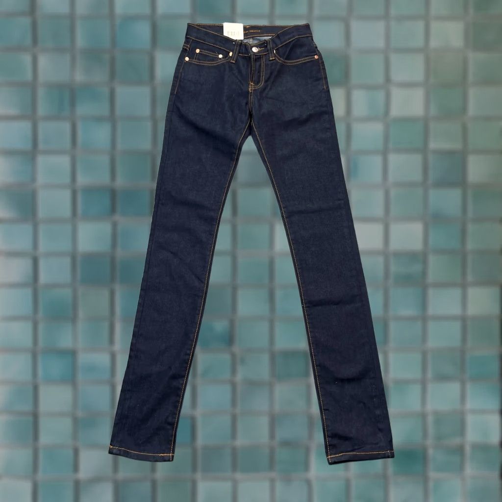 Nudie Jeans Nudie Jeans Womens Jeans Slim Skinny 5-Pocket Denim Cotton Spandex Blue 25x34 Inseam 33 Regular Size 25 Womens Size 26" / US 2 / IT 38 - 1 Thumbnail