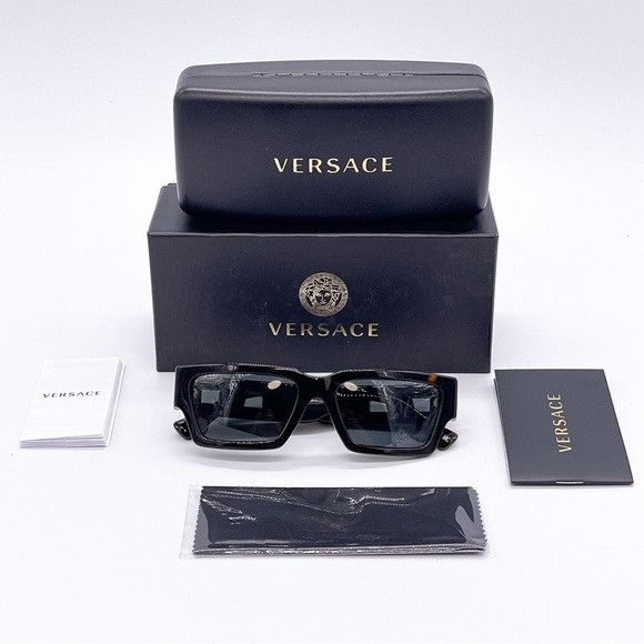 Versace NEW VERSACE EYEWEAR SQUARE VE4459 108/87 WOMEN SUNGLASSES Size ONE SIZE - 10 Thumbnail