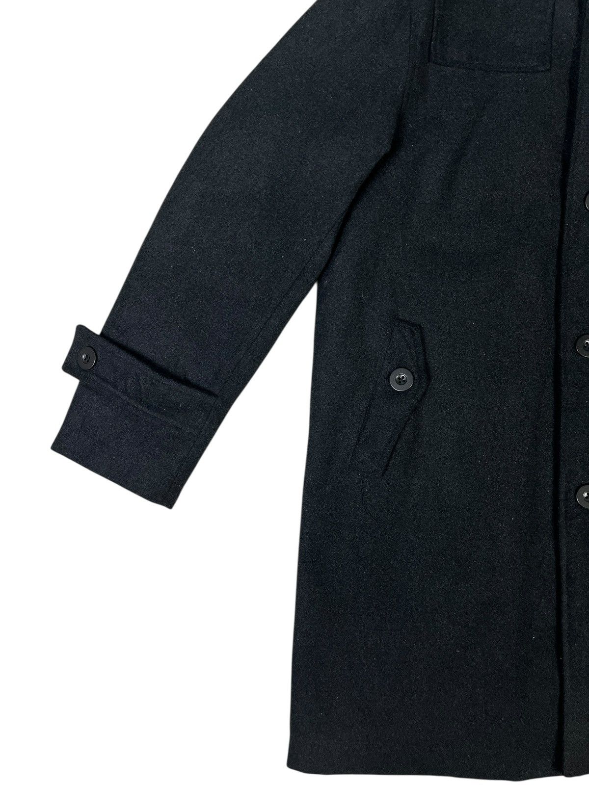 Japanese Brand × semanticdesign Semantic Design Wool Heavy Coat with Hood Size US M / EU 48-50 / 2 - 4 Thumbnail
