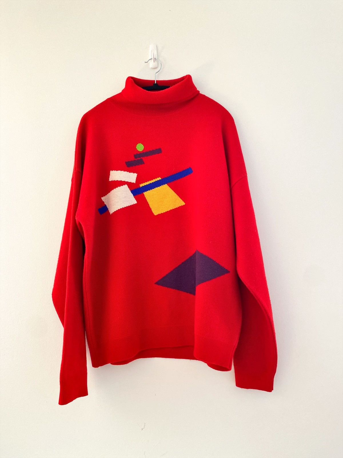 Gosha Rubchinskiy Gosha Rubchinskiy Malevich Sweater Size US XL / EU 56 / 4 - 1 Thumbnail