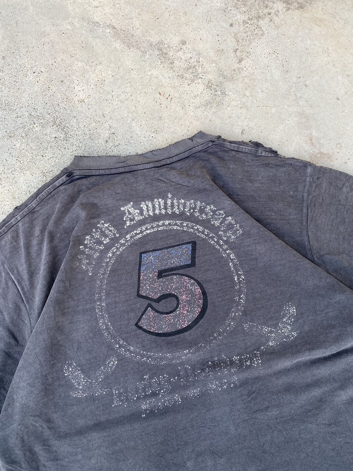 Harley Davidson Thrashed Distressed Vintage Harley Davidson Anniversary Boxy Size US L / EU 52-54 / 3 - 2 Thumbnail