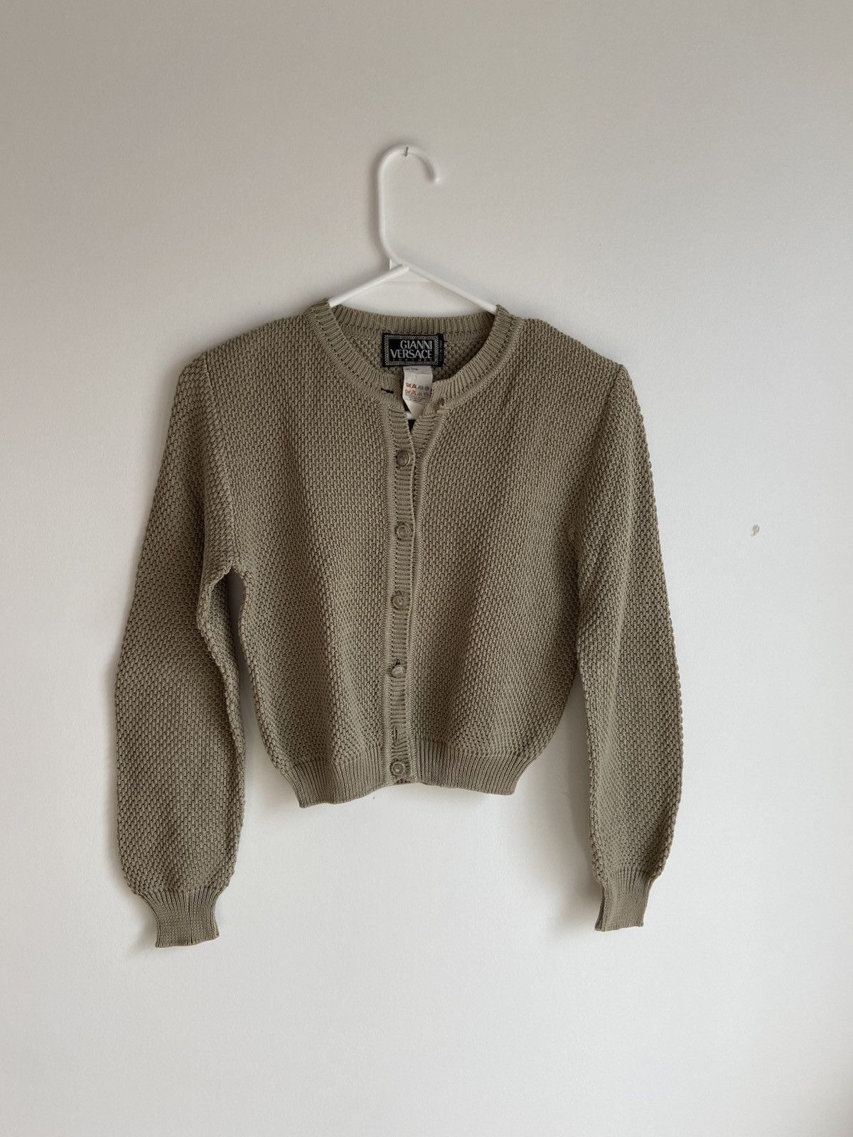 Versace Gianni Versace Knit Cardigan Size XS / US 0-2 / IT 36-38 - 1 Thumbnail