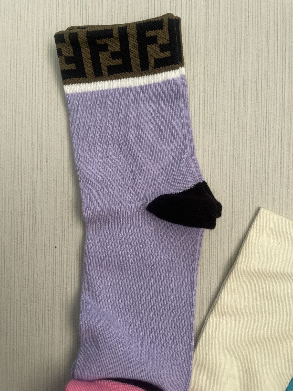 Fendi Fendi socks Size ONE SIZE - 4 Thumbnail