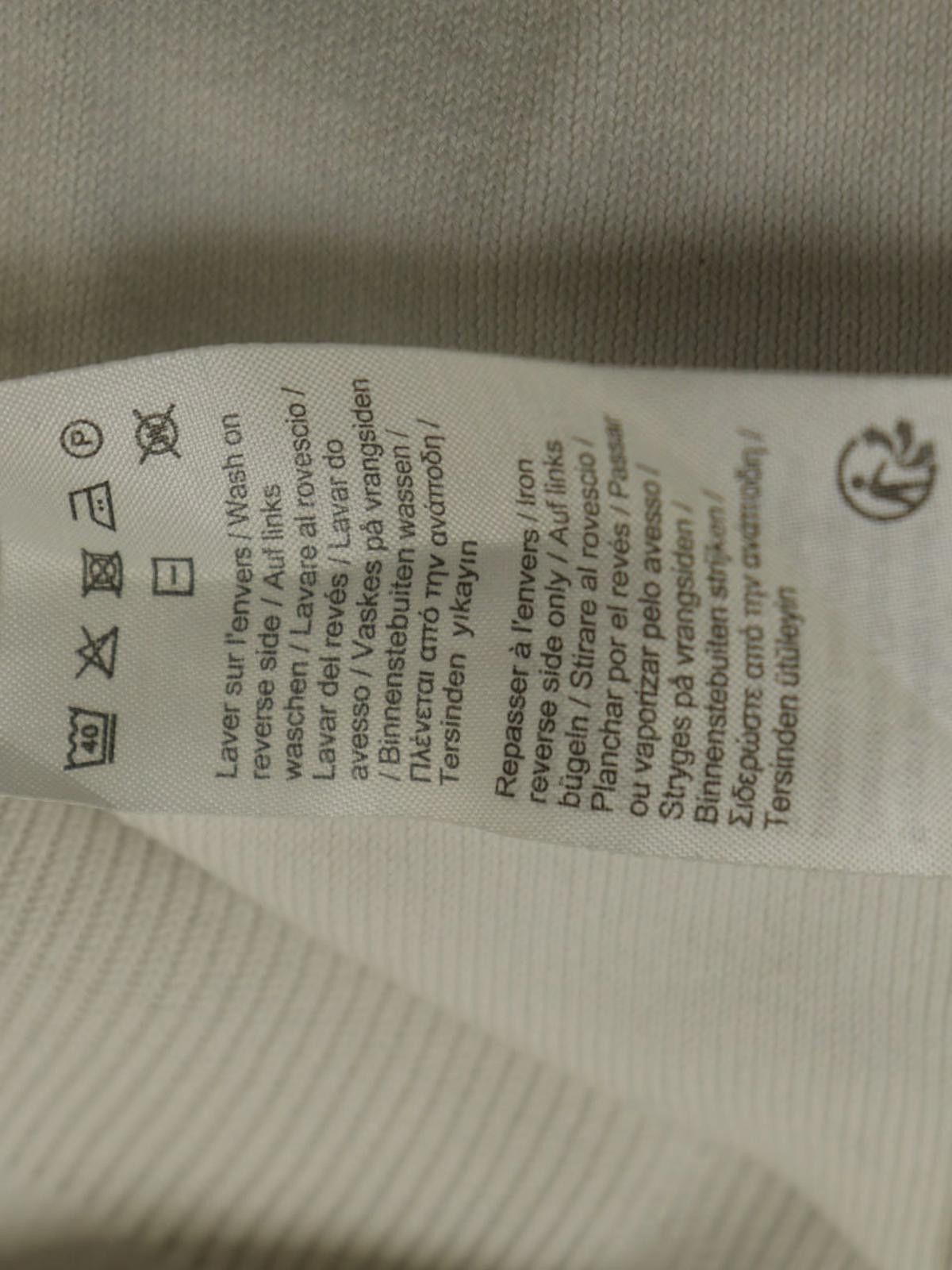 Lacoste Lacoste White Graphic Logo Pullover Sweatshirt Size 44 Size M / US 6-8 / IT 42-44 - 9 Thumbnail