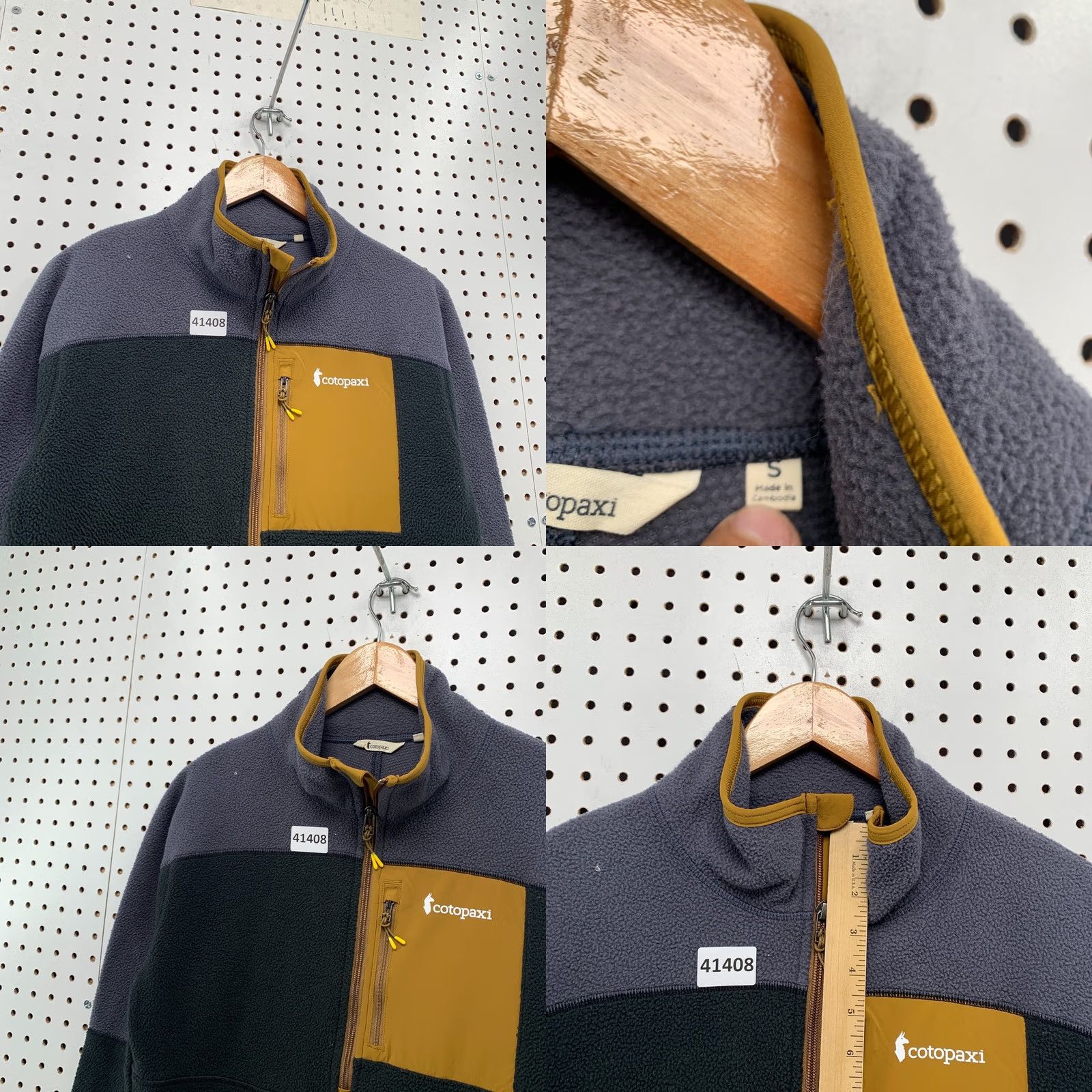 Cotopaxi Cotopaxi Jacket Mens Small Brown 1/2 Zip Fleece Windbreaker Shirt Size US S / EU 44-46 / 1 - 8 Thumbnail