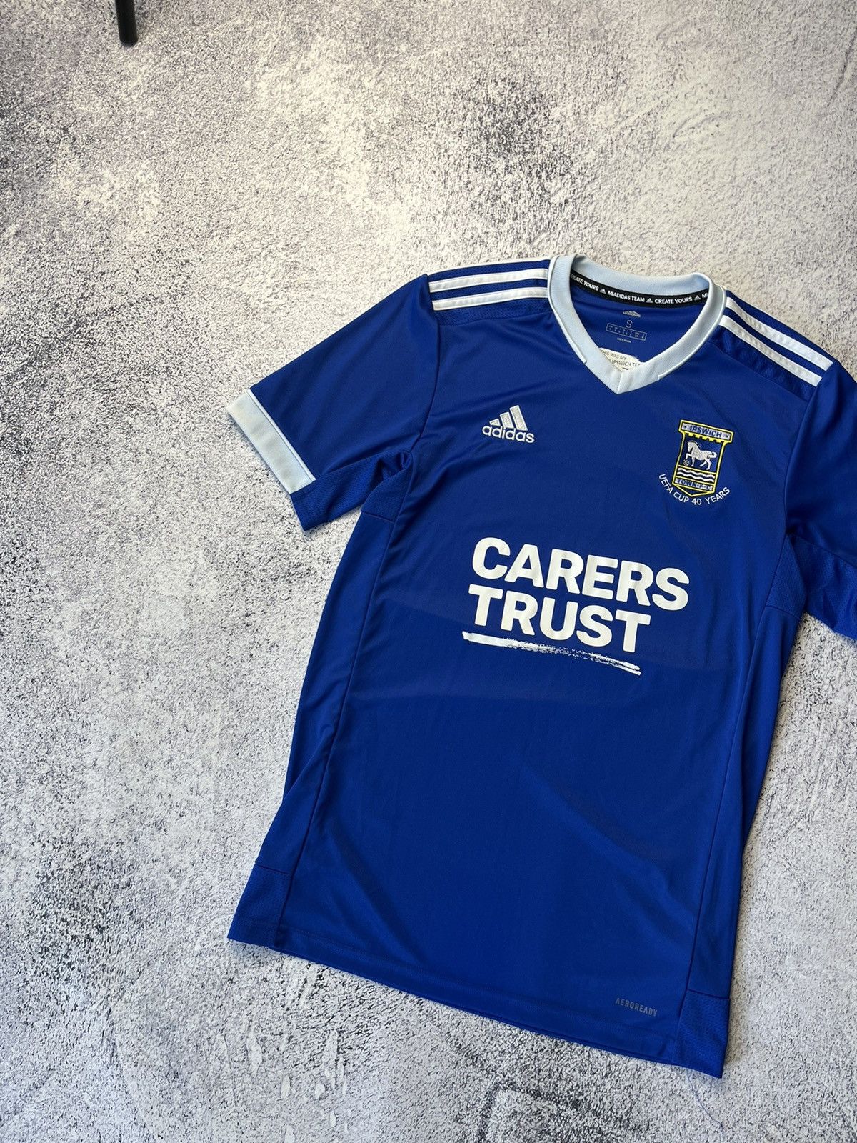 Adidas original IPSWICH TOWN 2020/21 Home Football Shirt Adidas Size US S / EU 44-46 / 1 - 5 Thumbnail