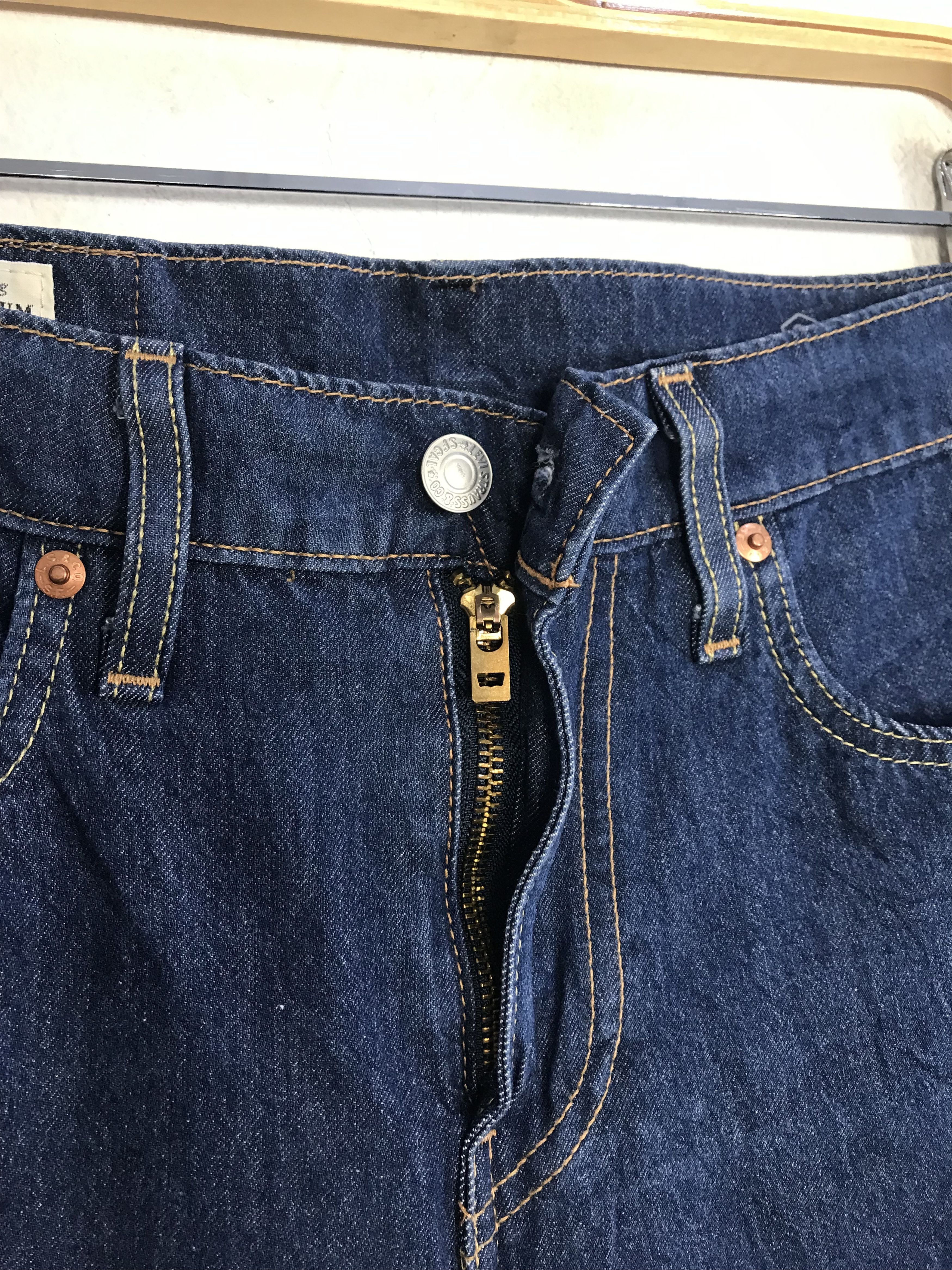 Levi's Levi’s Strauss Premium Lot 502 Big E Denim Jeans Dark Blue Size US 30 / EU 46 - 5 Thumbnail