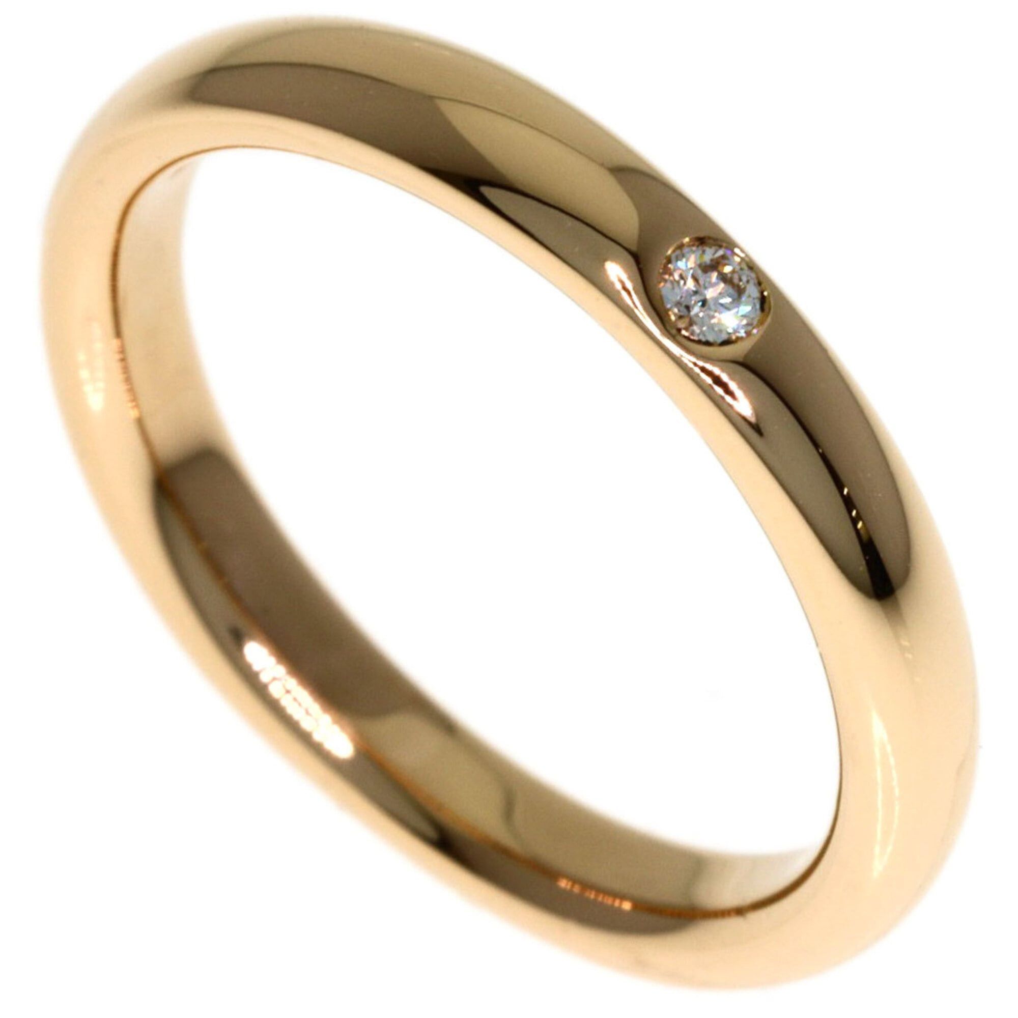 Tiffany & Co. Tiffany & Co. 1P Diamond Wedding Ring, 18K Pink Gold, Women's. Size ONE SIZE - 1 Thumbnail