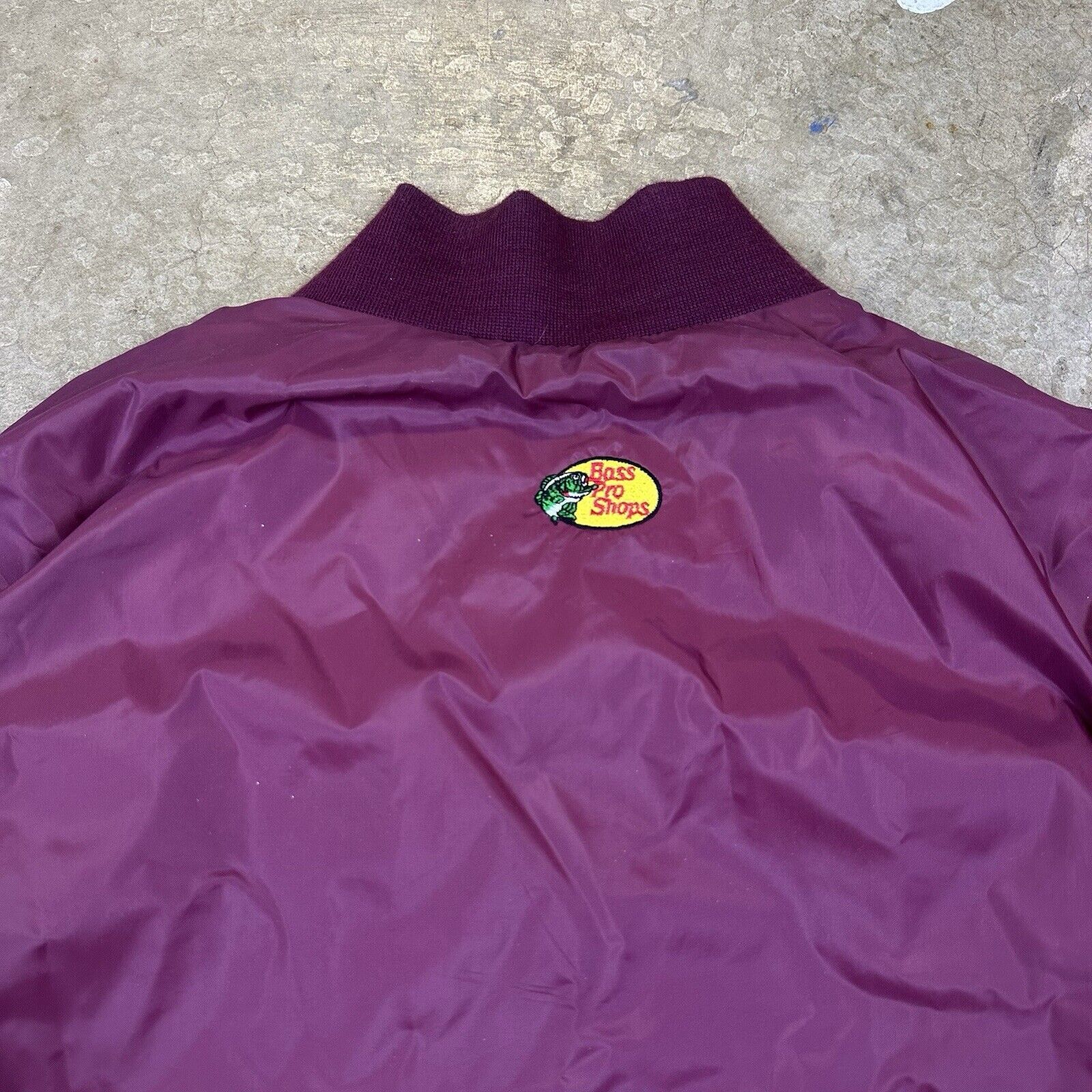Bass Pro Shops × Vintage Vintage 80s Bass Pro Shop Satin Jacket Size US L / EU 52-54 / 3 - 5 Thumbnail
