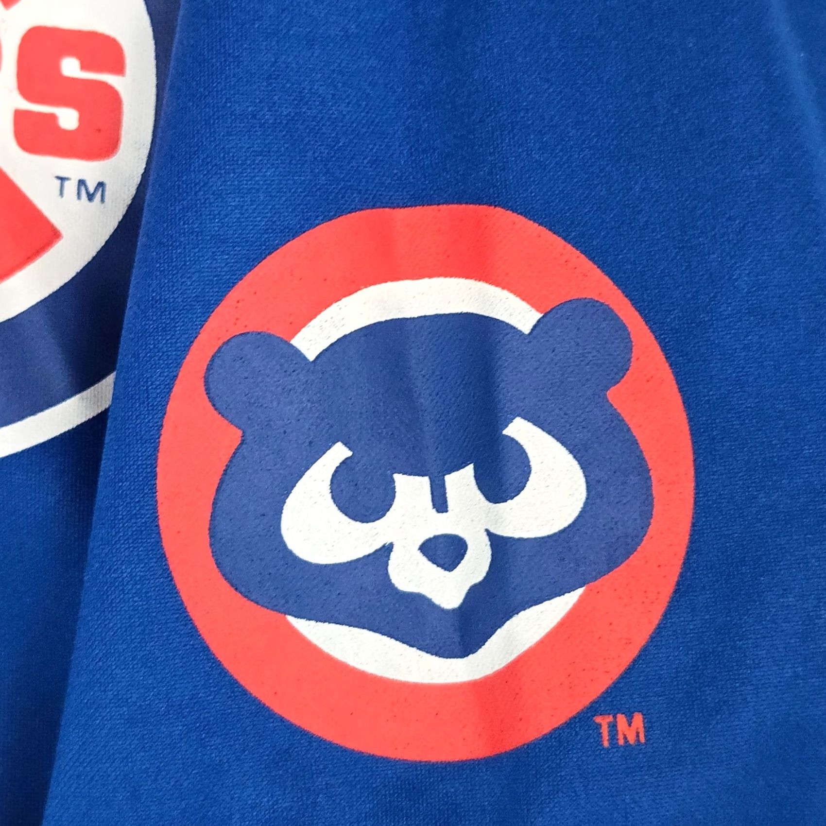 Etro Match-Up Stadium Giveaway Men's Retro 1980s Chicago Cubs Jersey Shirt Short Sleeve Blue Large 80s Vintage Style Mens Baseball Jersey Size US L / EU 52-54 / 3 - 5 Thumbnail