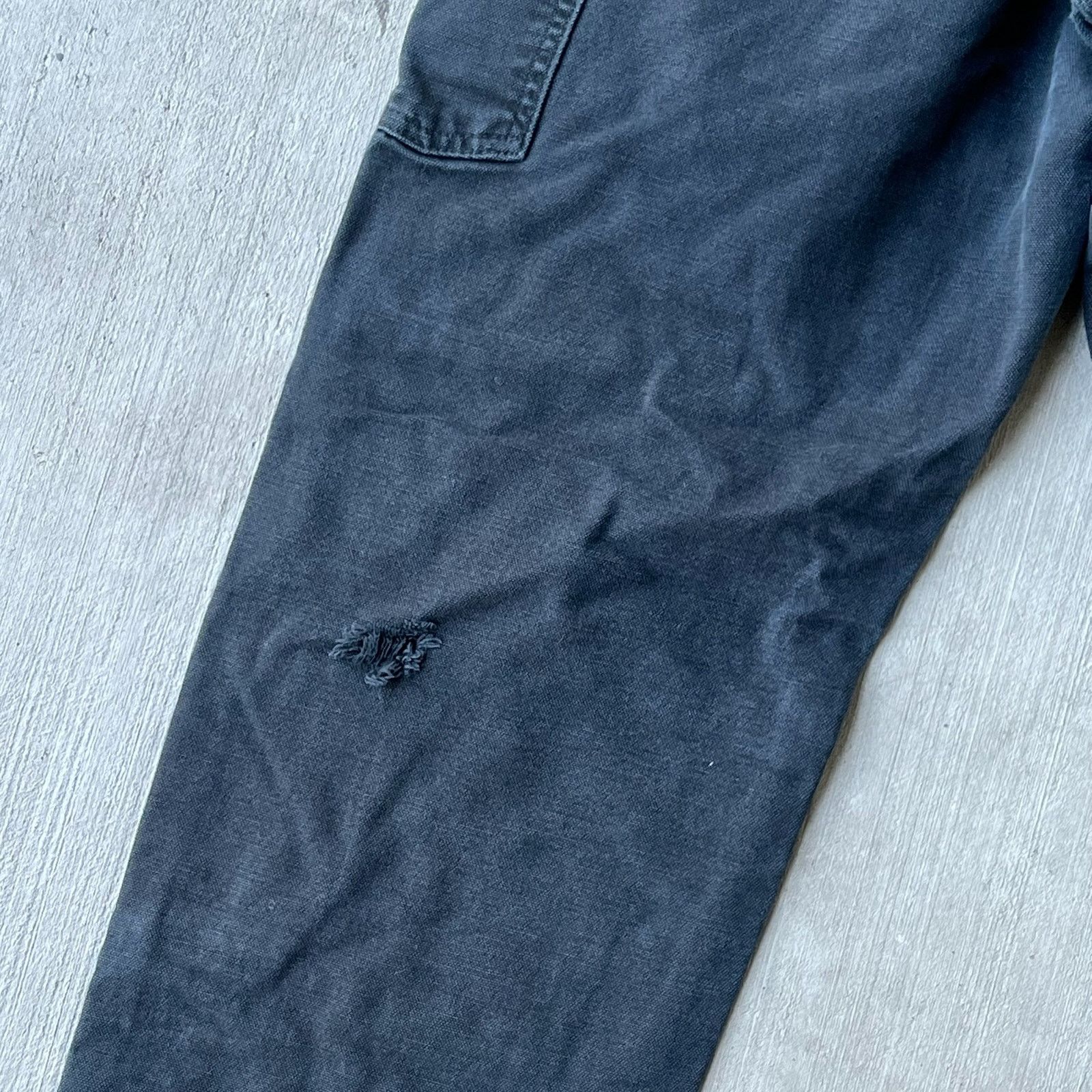 Carhartt × Vintage Carhartt faded black double knee work wear carpenter pants Size US 30 / EU 46 - 7 Thumbnail