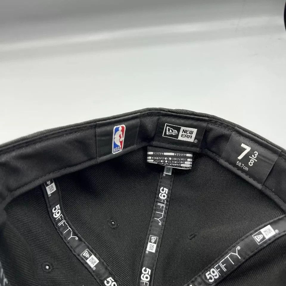 New Era Brooklyn Nets Hat Men 7 3/8 59Fifty New Era 1946 NBA Fitted Size ONE SIZE - 5 Thumbnail