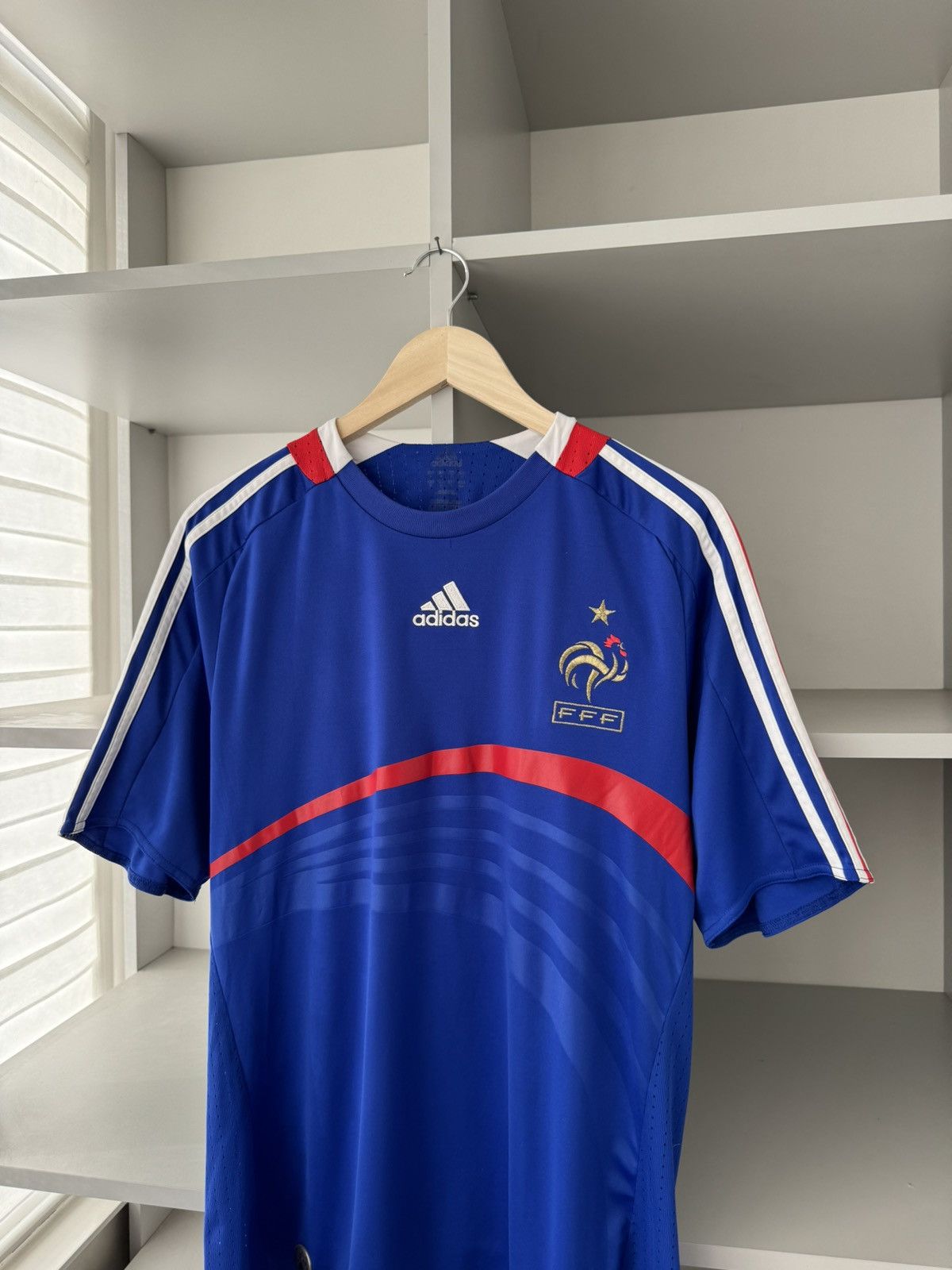 Adidas × Vintage Adidas France Vintage 2007 Home Jersey Size US M / EU 48-50 / 2 - 3 Thumbnail