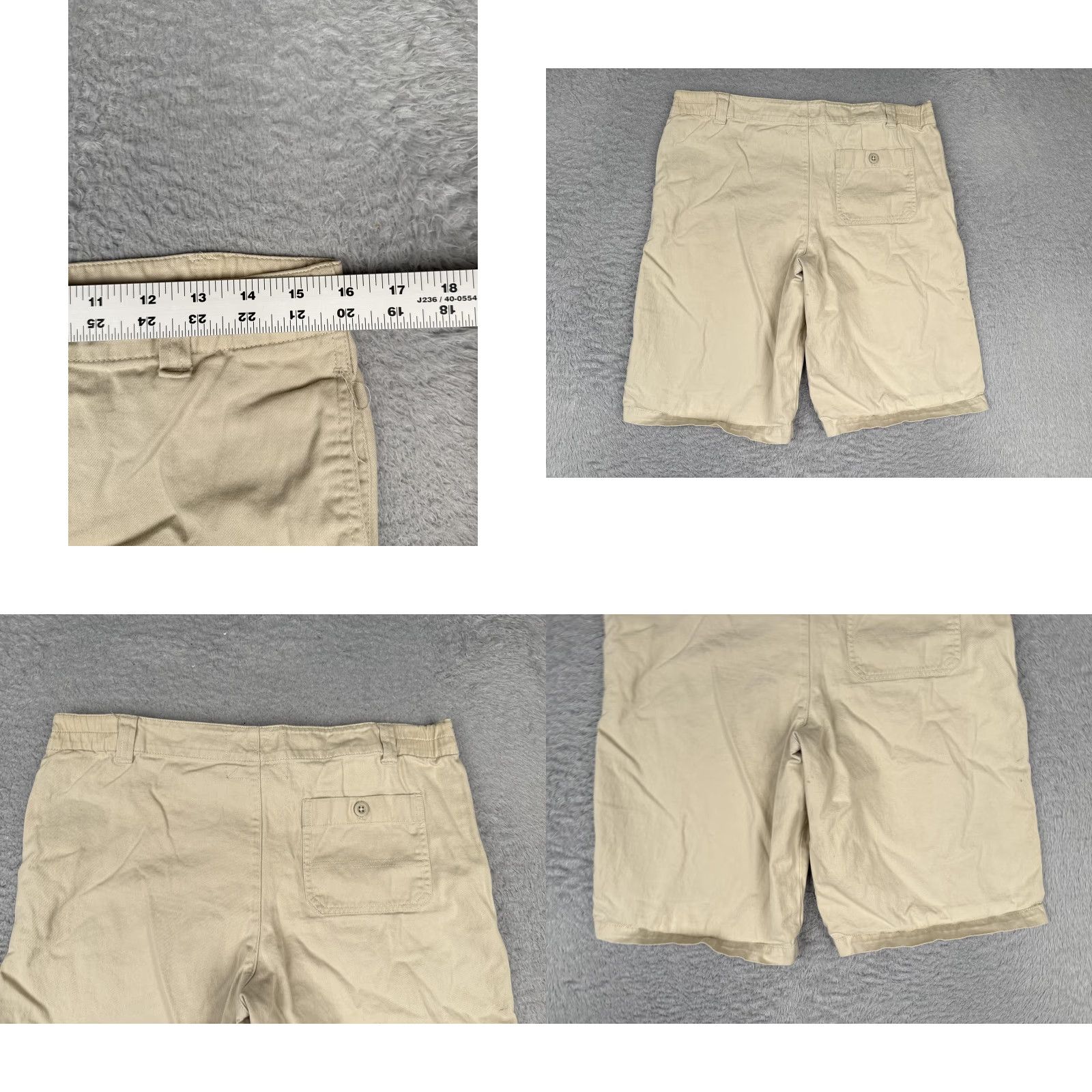 Polo Ralph Lauren Ralph Lauren Polo Shorts Womens 18 Khaki Chino Flat Front Classic Casual 32x11 Size 40" / US 18 - 9 Thumbnail
