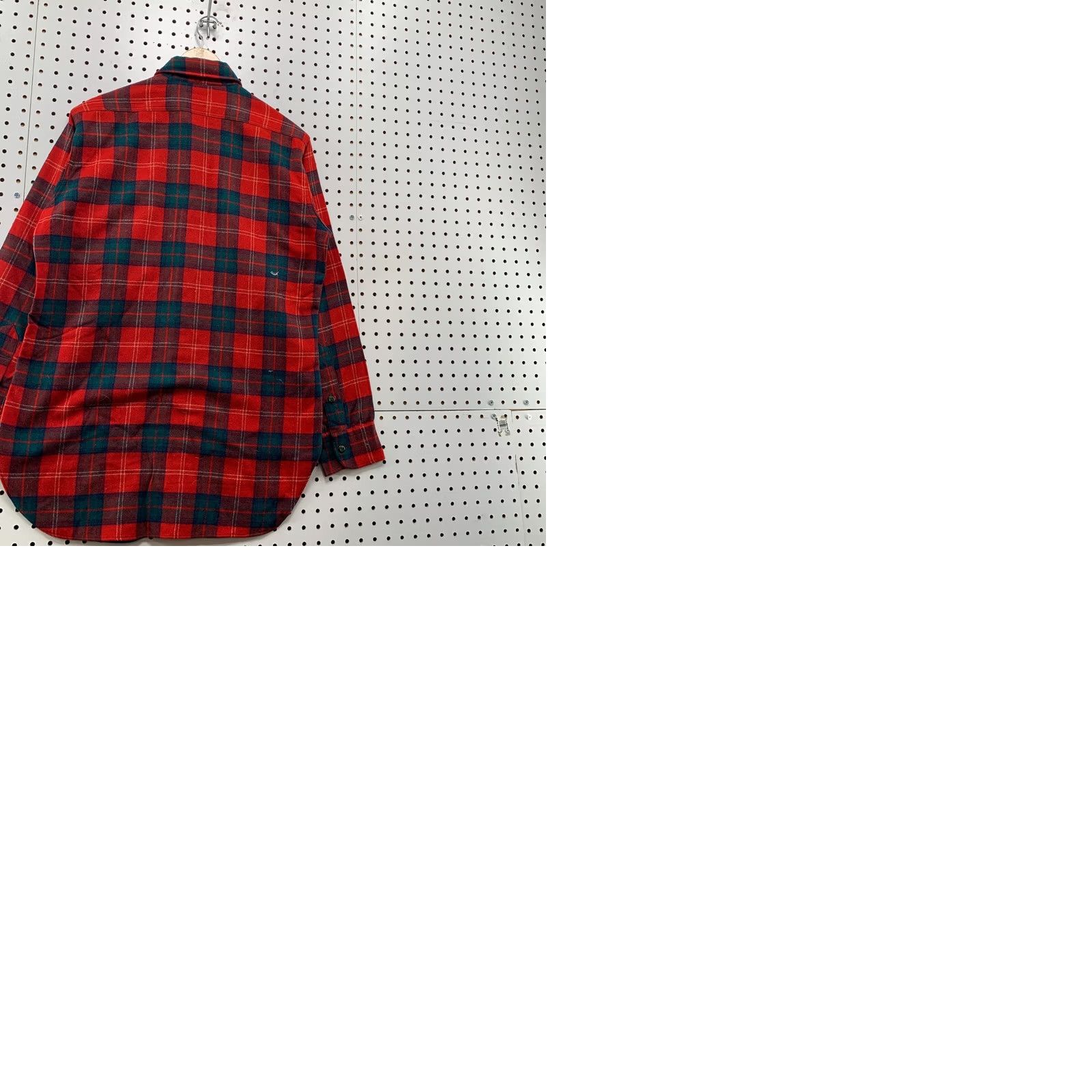 Pendleton Vintage Pendleton Shirt Mens Large Red Plaid Wool Long Sleeve Button Made USA Size US L / EU 52-54 / 3 - 10 Thumbnail