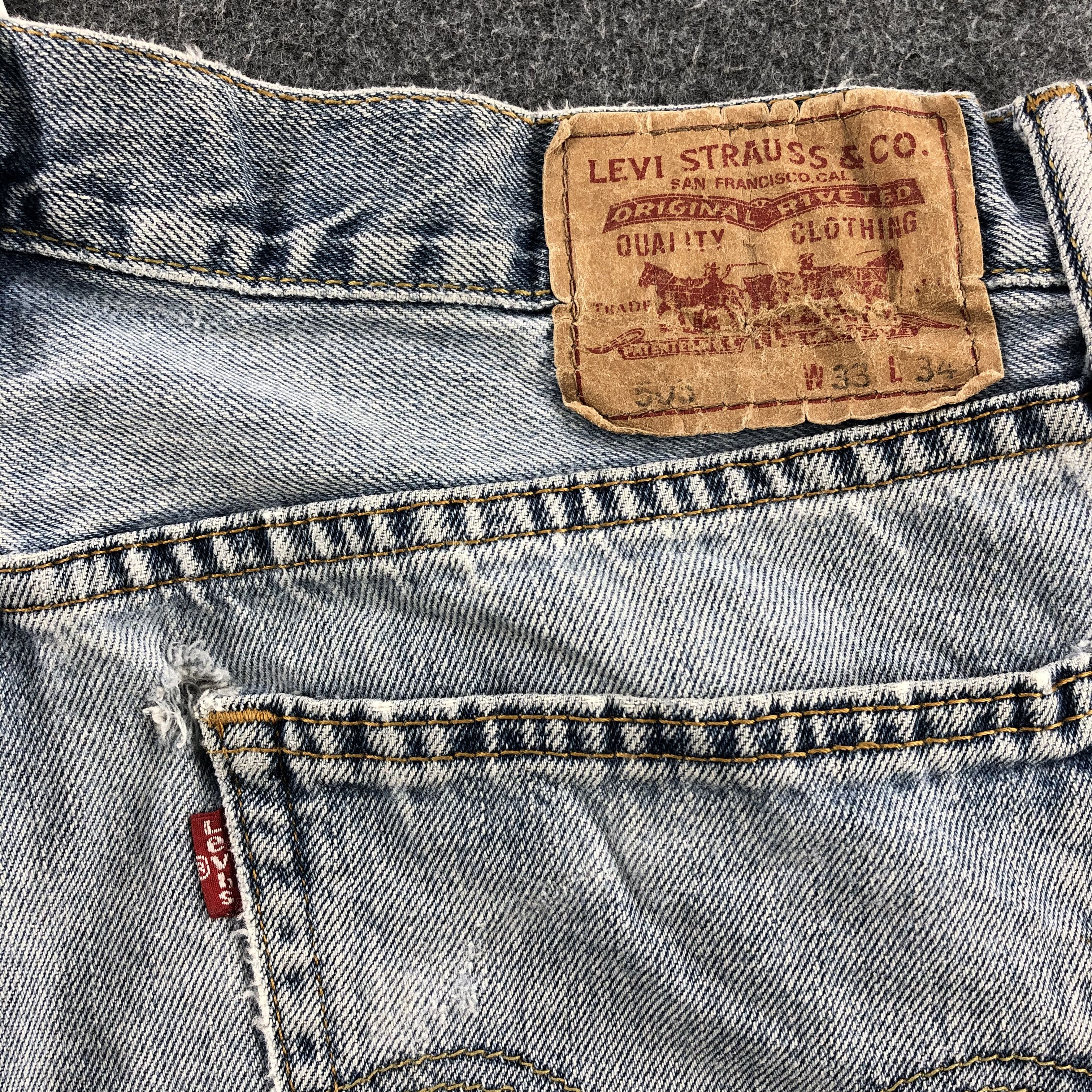 Levi's Vintage Levis 505 Jeans- J1343 Size US 33 - 5 Thumbnail