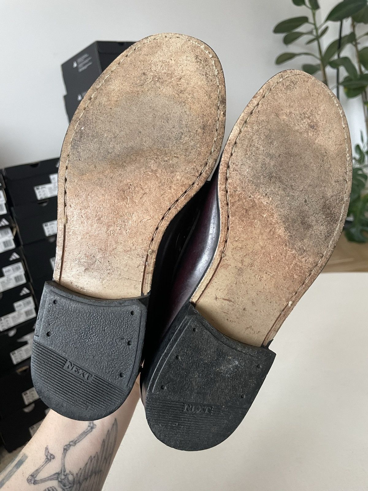 Leather Vintage Luxury Cherry Leather Casual Shoes Hype Rare Y2k Size US 8 / EU 41 - 9 Thumbnail