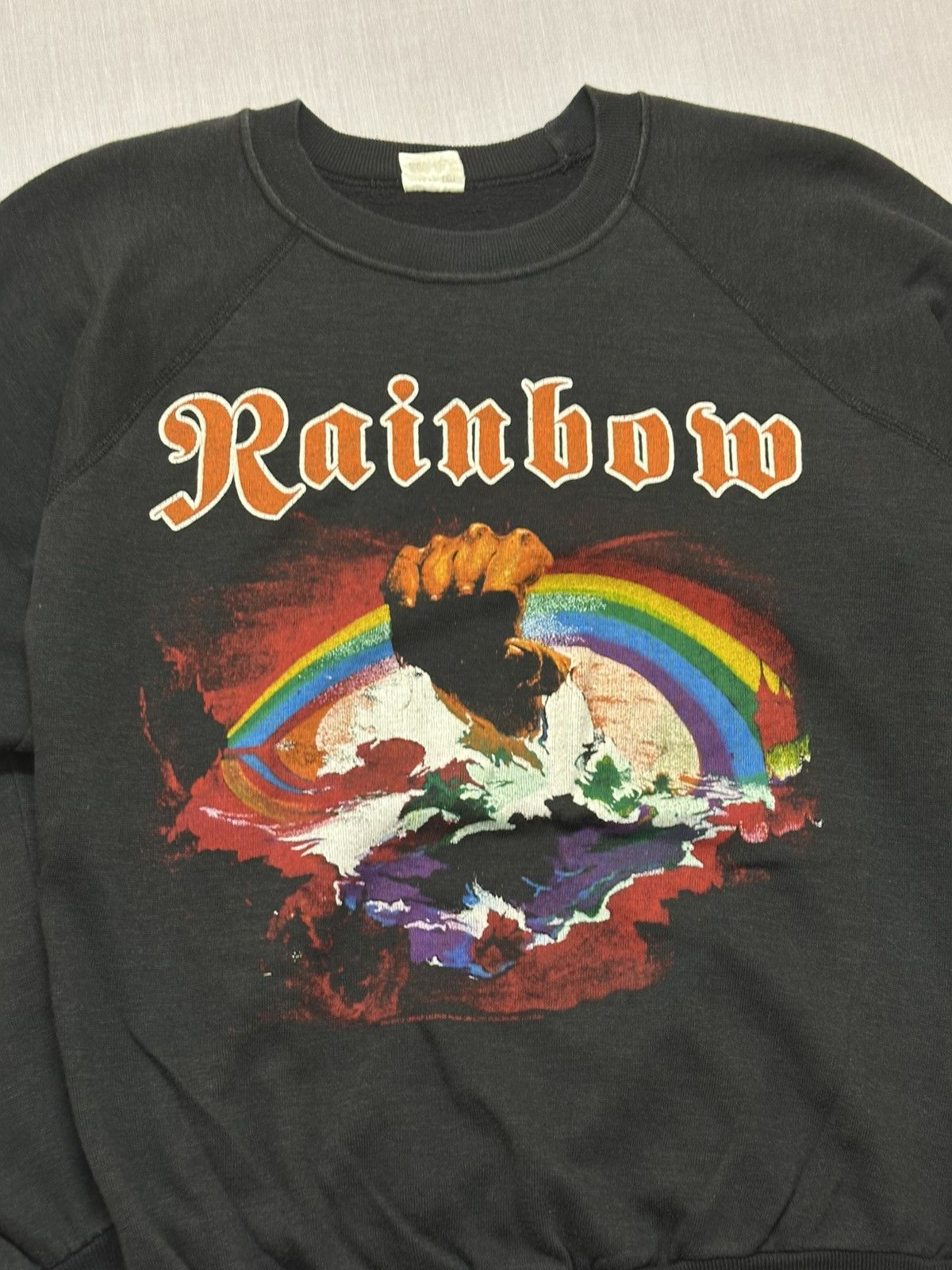 Band Tees vintage Ritchie Blackmore's Rainbow Rising album sweatshirt. Size US M / EU 48-50 / 2 - 2 Thumbnail