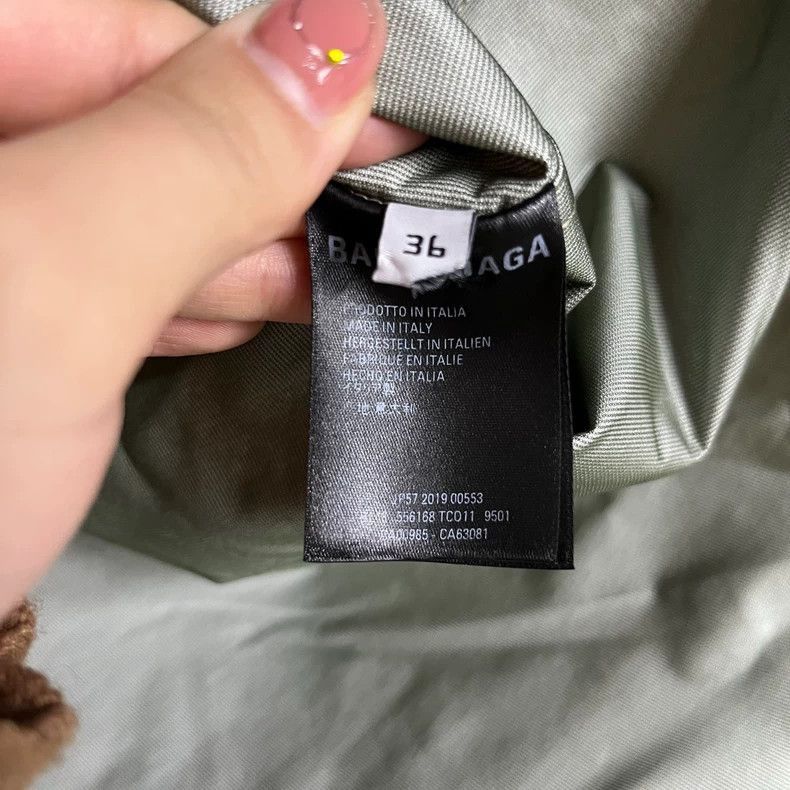 Balenciaga Balenciaga Balenciaga Beige Logo Hooded Jacket-2506 Size US M / EU 48-50 / 2 - 5 Thumbnail