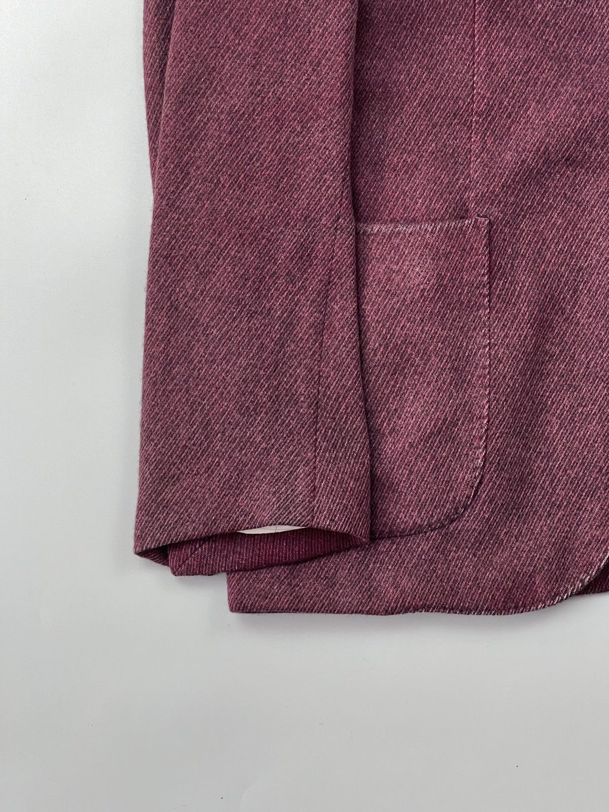 Boglioli Boglioli Garment Dyed Cashmere K. Jacket Blazer (Y0512) Size 42R - 2 Thumbnail