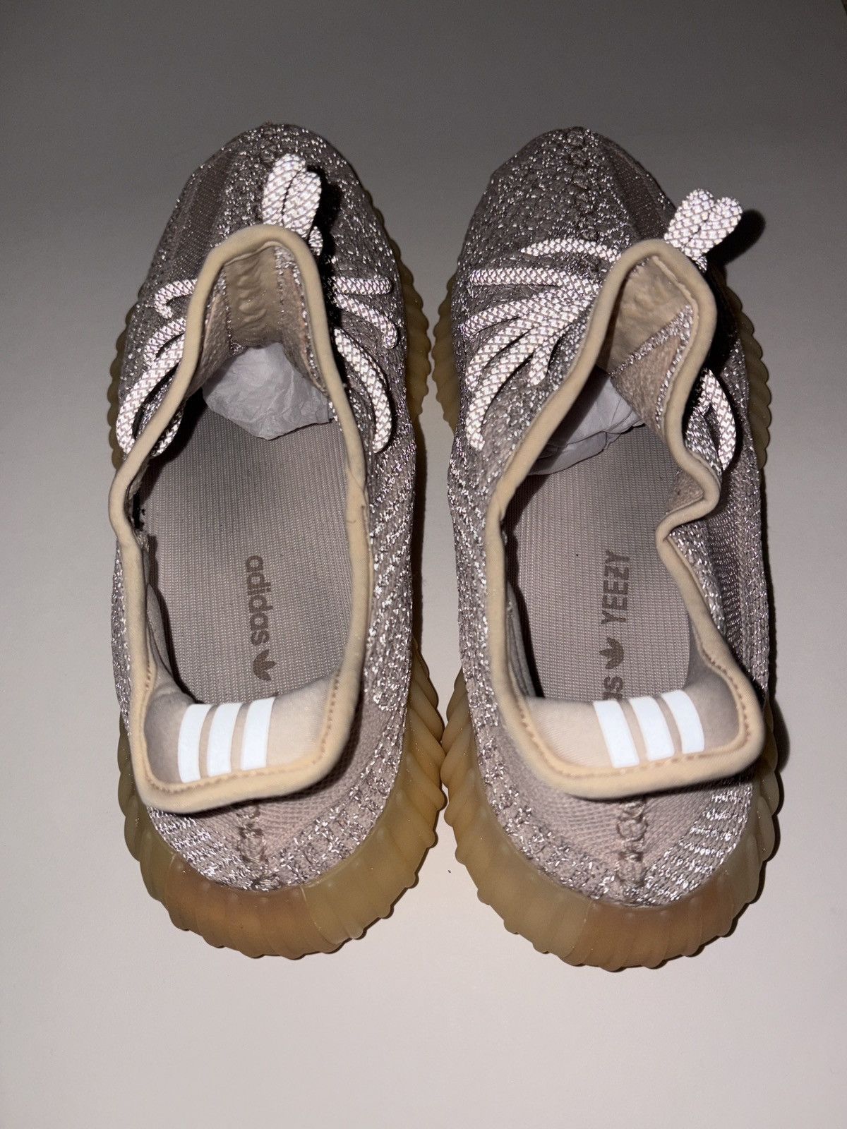 Adidas Adidas Yeezy 350 V2 Synth (Reflective) Size US 10.5 / EU 43-44 - 4 Thumbnail