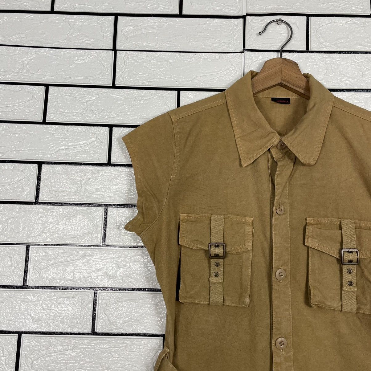 Johnbull Johnbull Belted Utility Multipocket Mini Dress Size S / US 4 / IT 40 - 6 Thumbnail