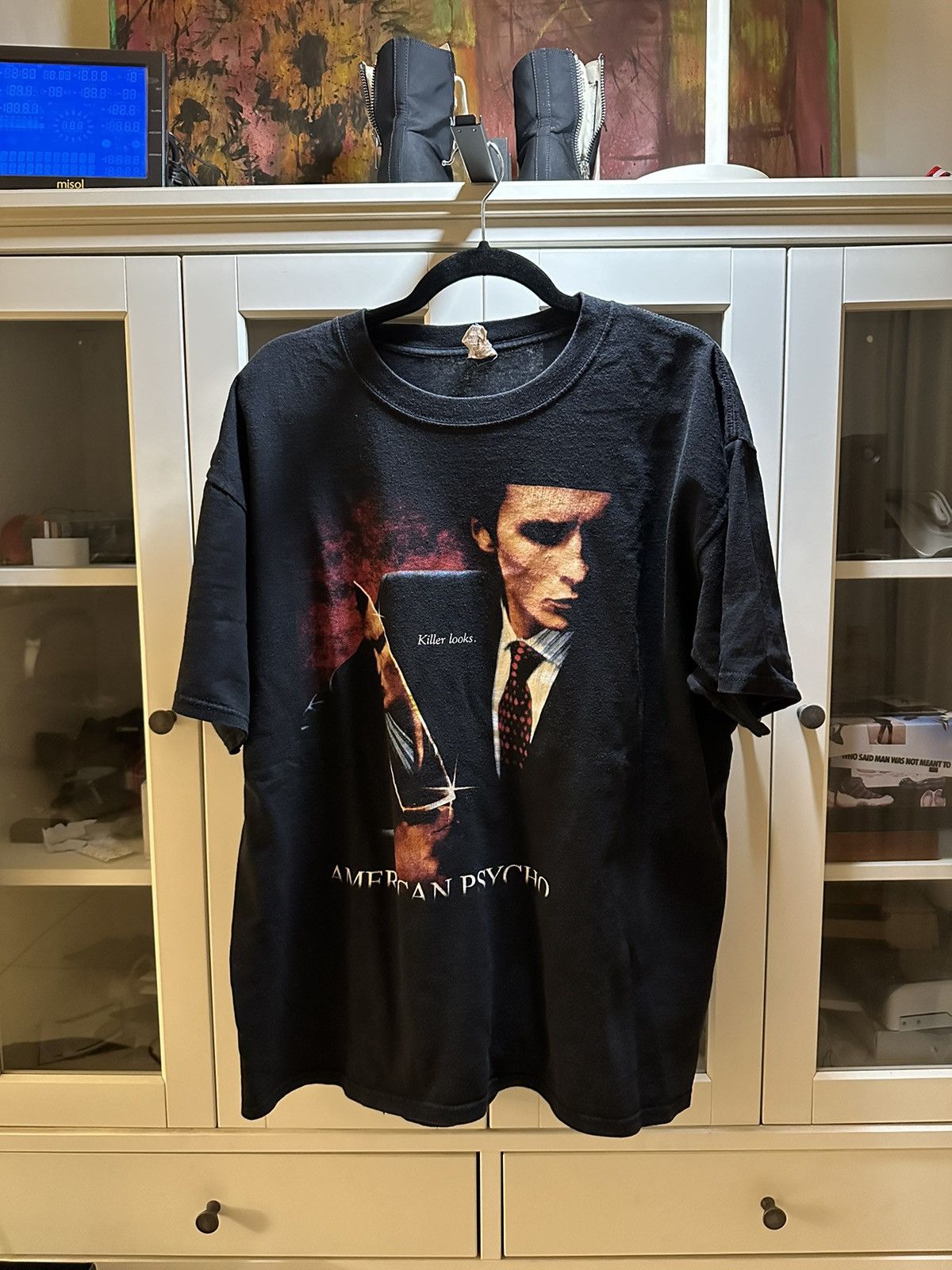 Anvil American Psycho Movie Promo Tshirt Size US XL / EU 56 / 4 - 1 Thumbnail