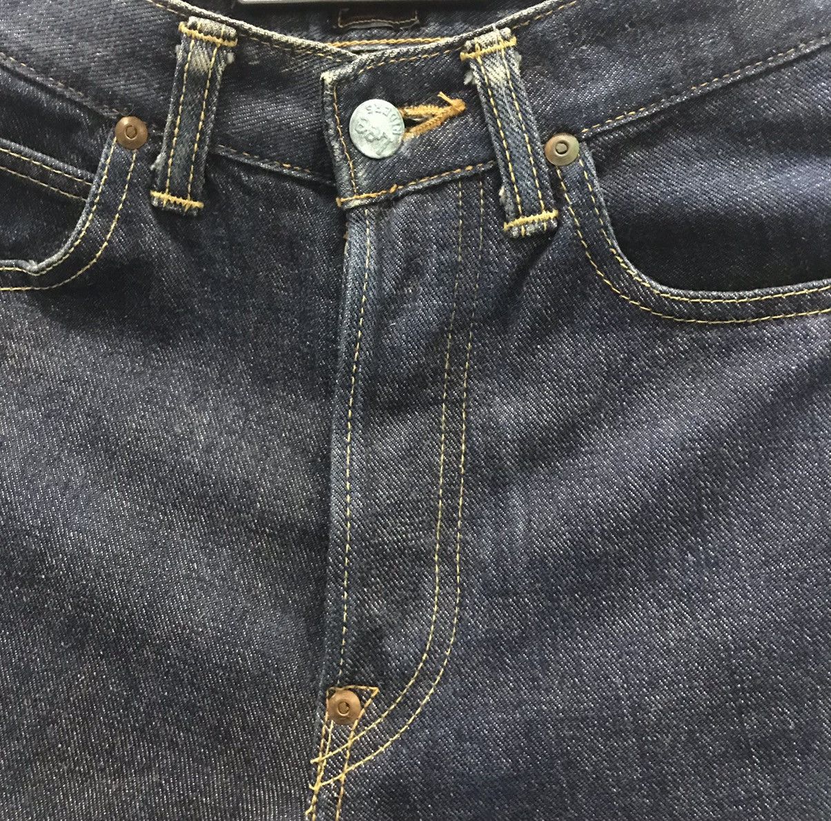 Lee × Vintage Vintage Union Made Sanforized Lee Denim Pants Size US 28 / EU 44 - 13 Thumbnail