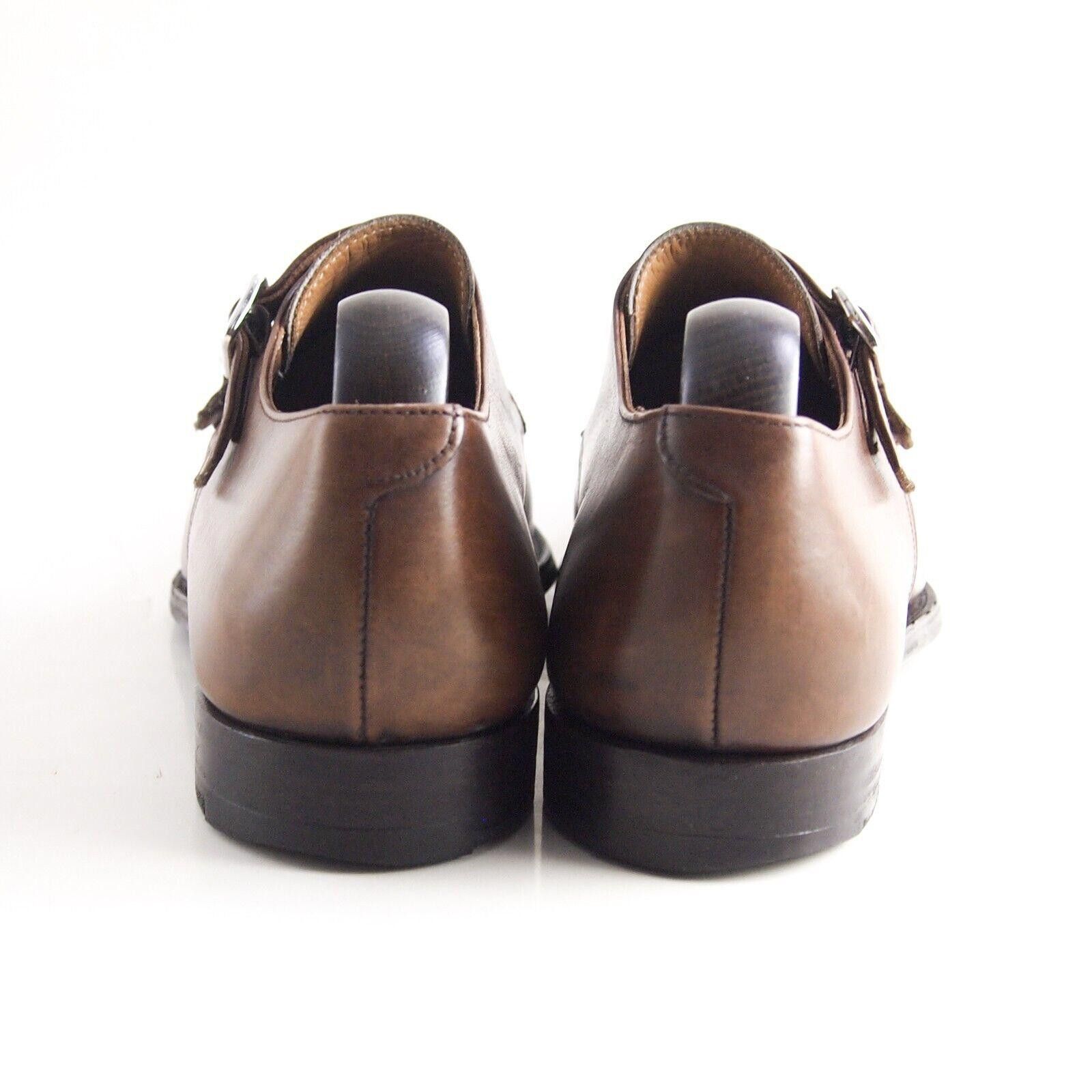 Crockett & Jones Crockett Jones Lowndes Double Monks Brown US 8.5 E EU 41.5 Size US 8.5 / EU 41-42 - 5 Thumbnail