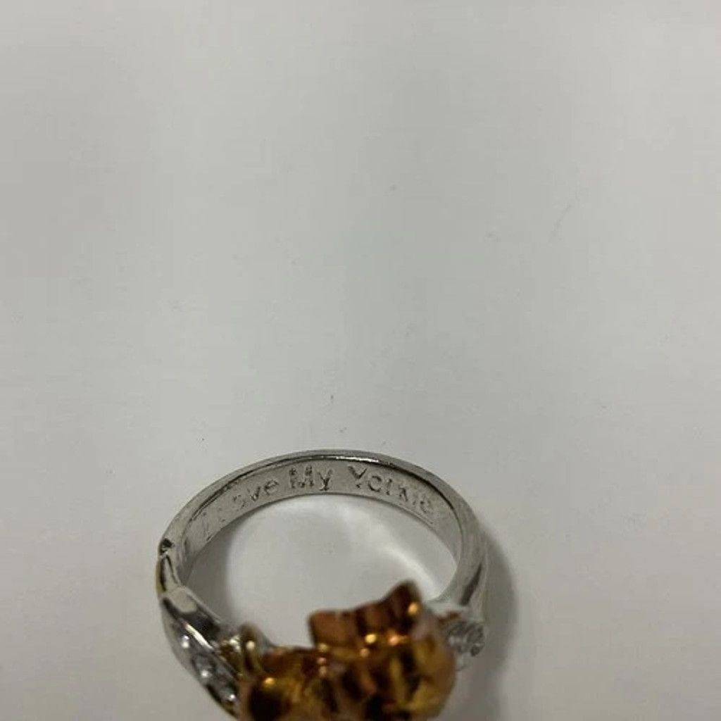 The Unbranded Brand NWT Yorkie Yorkshire Terrier Dog Rings Souvenir Size 10(3in) Size ONE SIZE - 6 Thumbnail