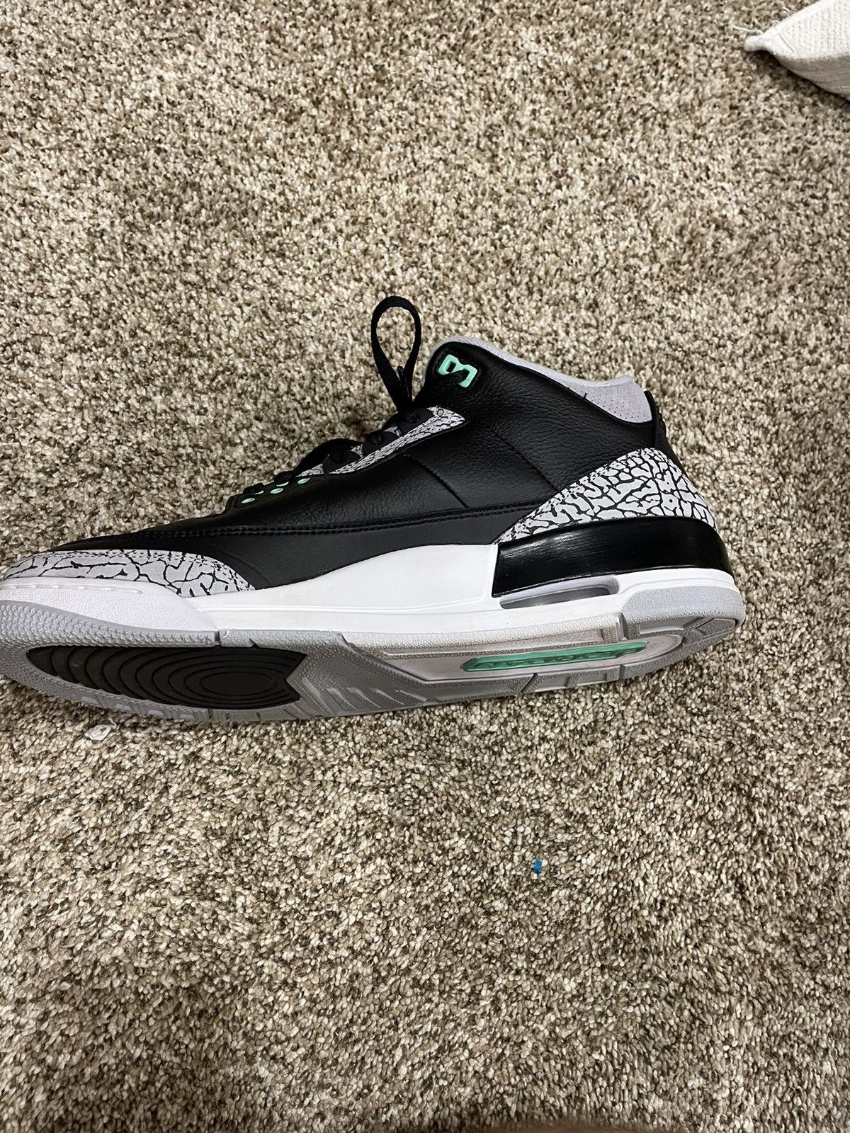 Jordan Brand Jordan 3 Green Glow Retro Size US 13 / EU 46 - 3 Thumbnail