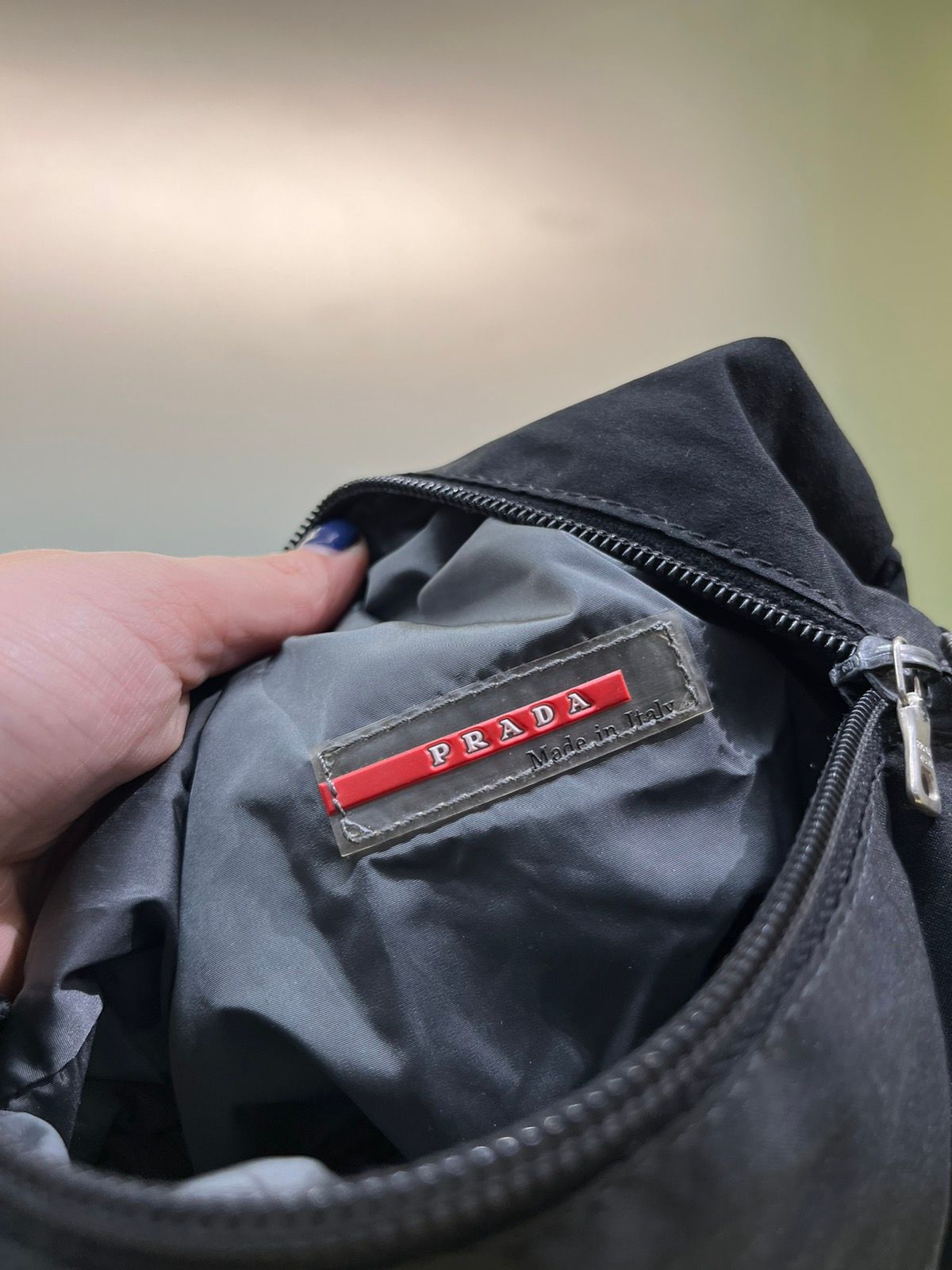 Prada Prada Small Nylon Duffle Bag Size ONE SIZE - 8 Preview