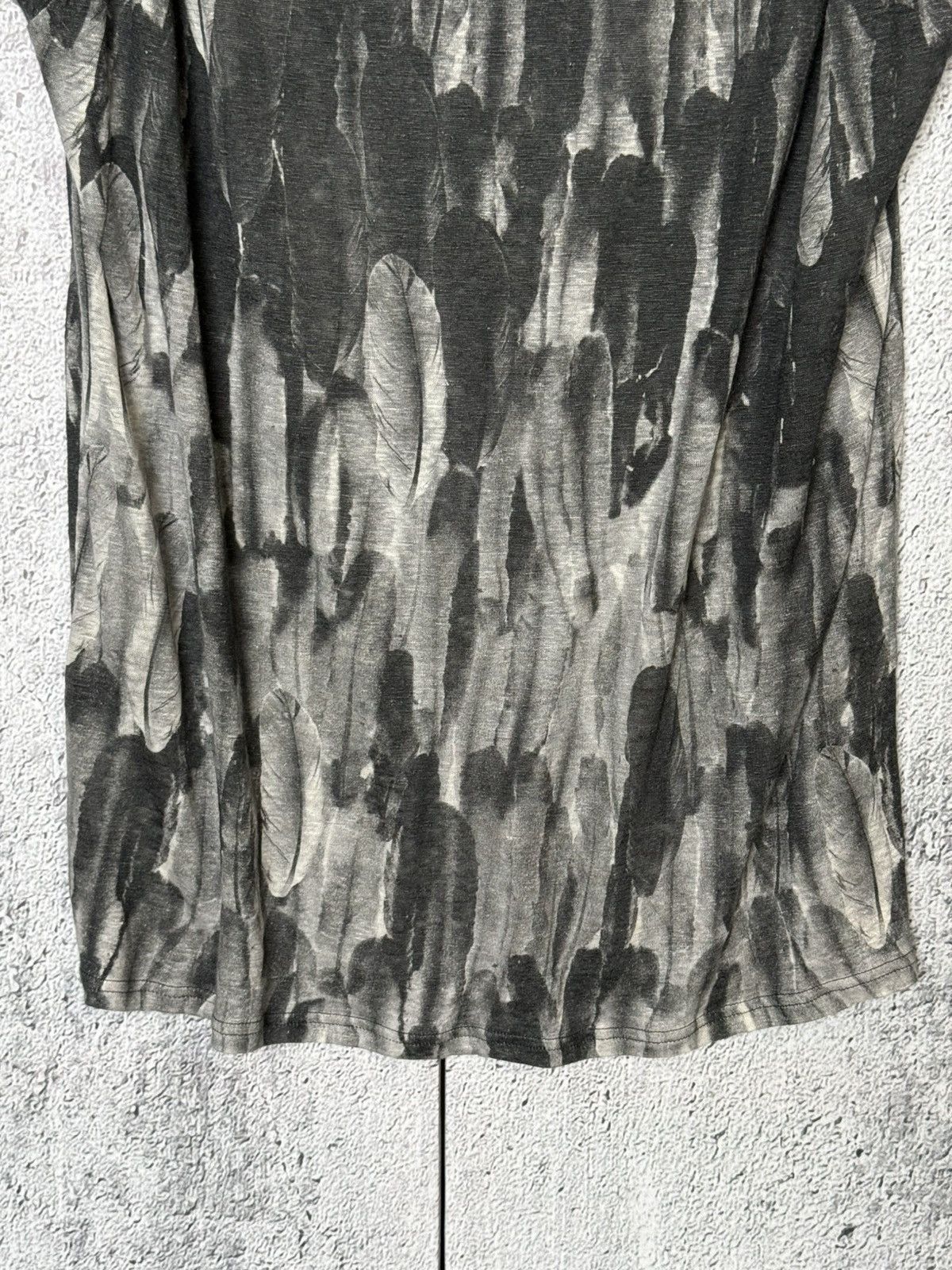 Isabel Marant Isabel Marant Feather Print Blouse Lightweight Linen Top Size M / US 6-8 / IT 42-44 - 13 Thumbnail