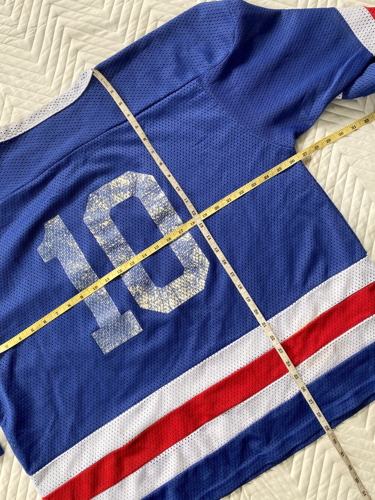 NFL Vintage 80s The Rolling Stones Mesh Hockey Jersey Size US XXL / EU 58 / 5 - 9 Thumbnail
