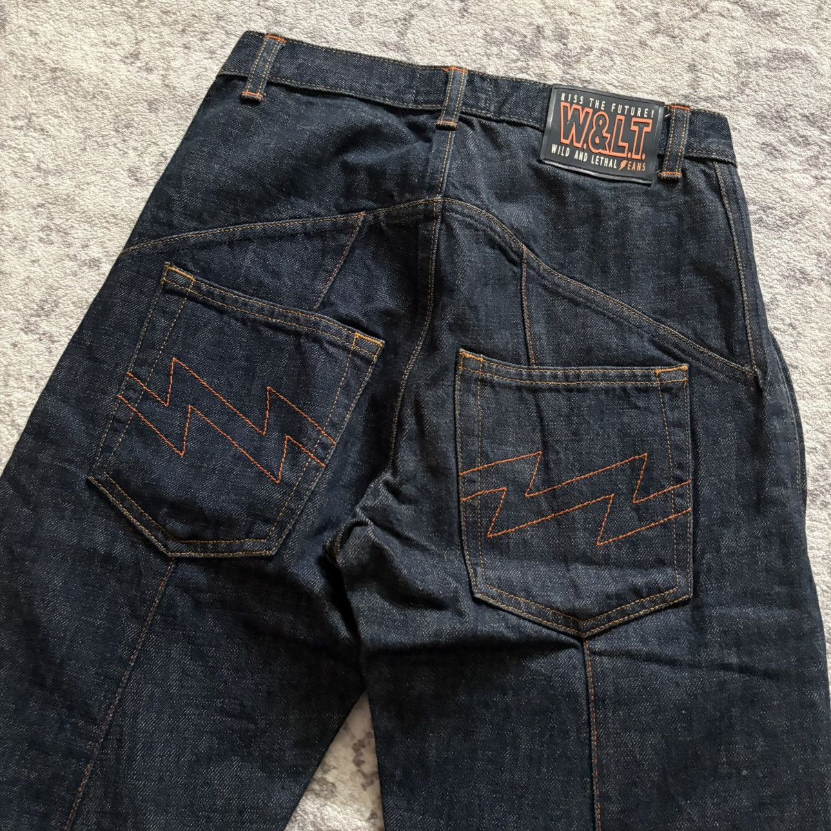 Walter Van Beirendonck Walter Van Beirendonck W.&L.T Denim Shorts / Capris | 26 Size US 26 / EU 42 - 7 Thumbnail