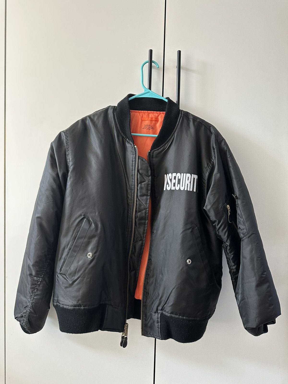 image of Destroy Lonely x Ken Carson Playboi Carti Vsecurity Bomber Jacket in Black, Men's (Size Large)