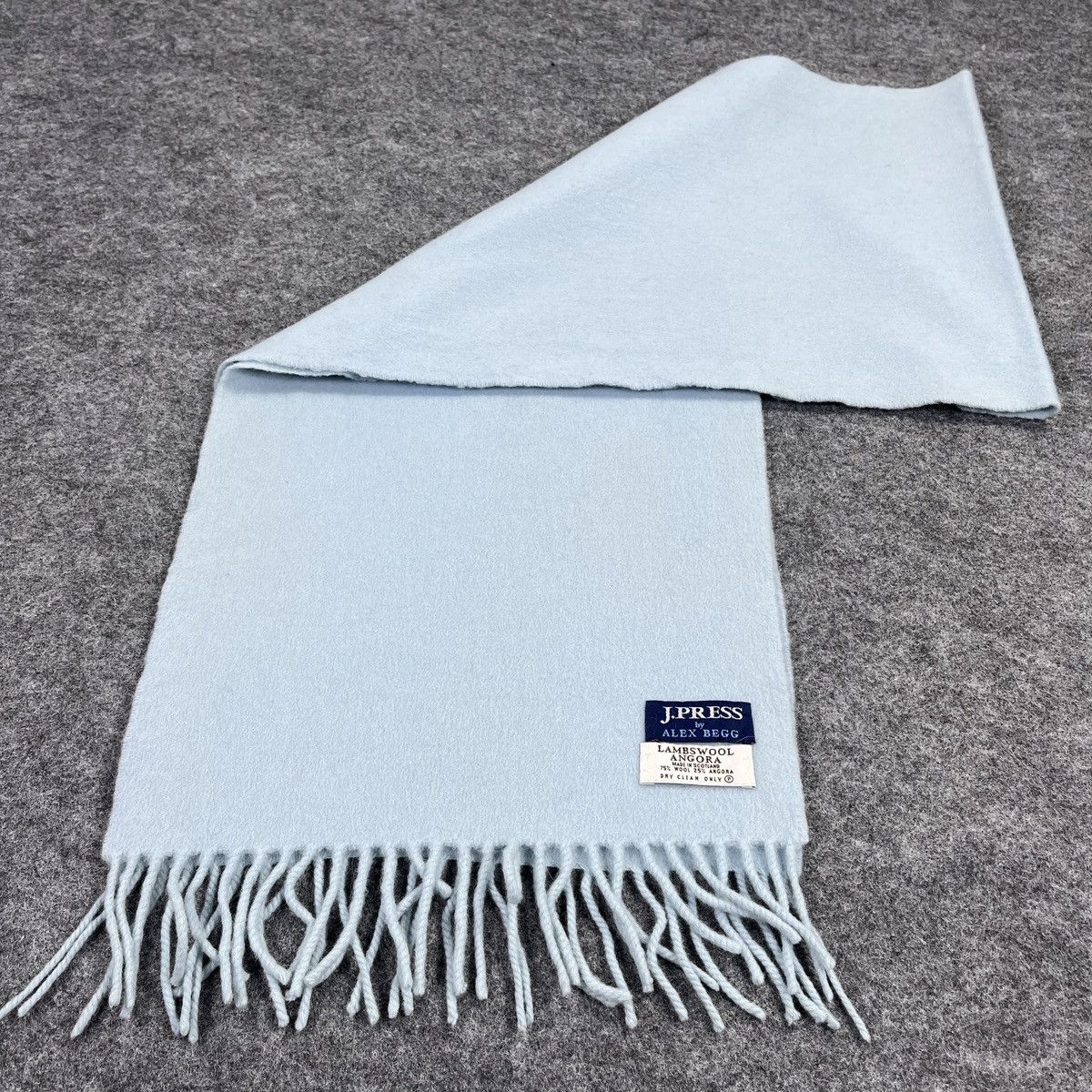 J. Press J. Press Wool Scarf / Muffler / Neckwear T924 Size ONE SIZE - 3 Thumbnail