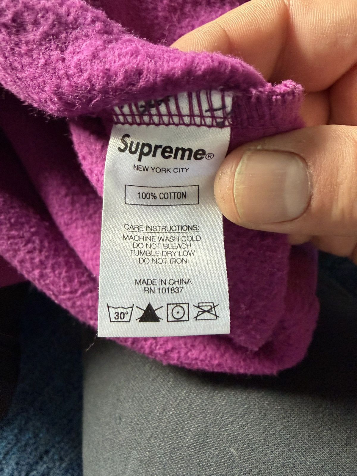 Supreme Supreme piping sweatshirt Size US M / EU 48-50 / 2 - 4 Thumbnail