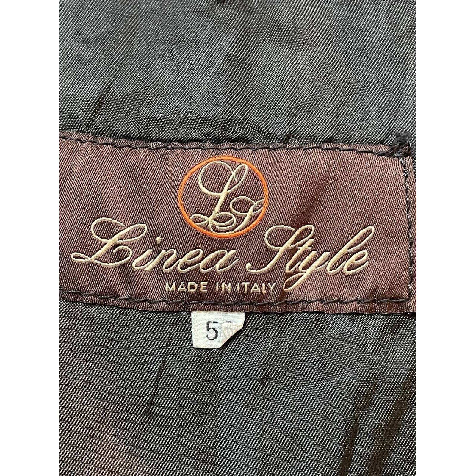 Leather Vintage Linea Style Black Leather Vest Western Biker Style Size US XL / EU 56 / 4 - 7 Thumbnail