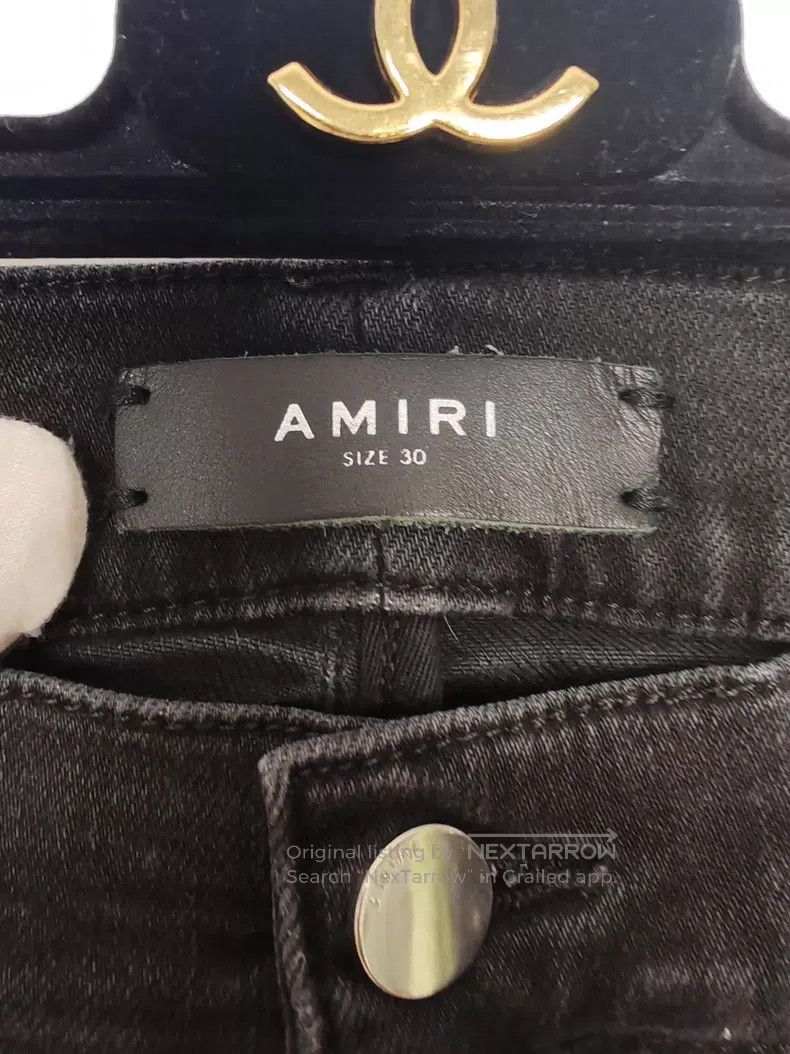 Other Amiri Washed Destroyed Denim Jeans Size US 30 / EU 46 - 3 Thumbnail