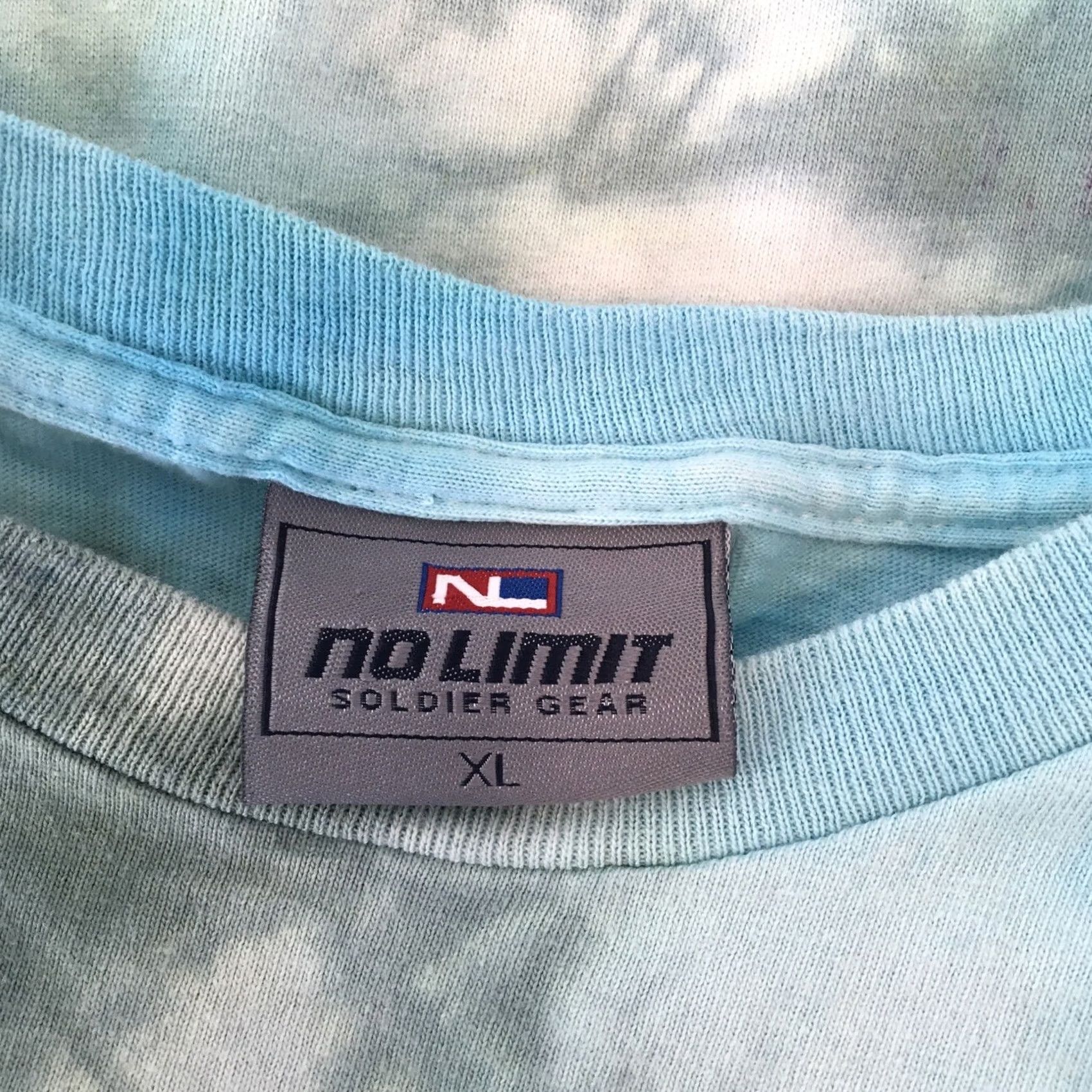 Vintage VTG 90s MASTER P No Limit Soldier Gear Records Tie Dye T-Shirt Street Wear XL Size US L / EU 52-54 / 3 - 5 Thumbnail