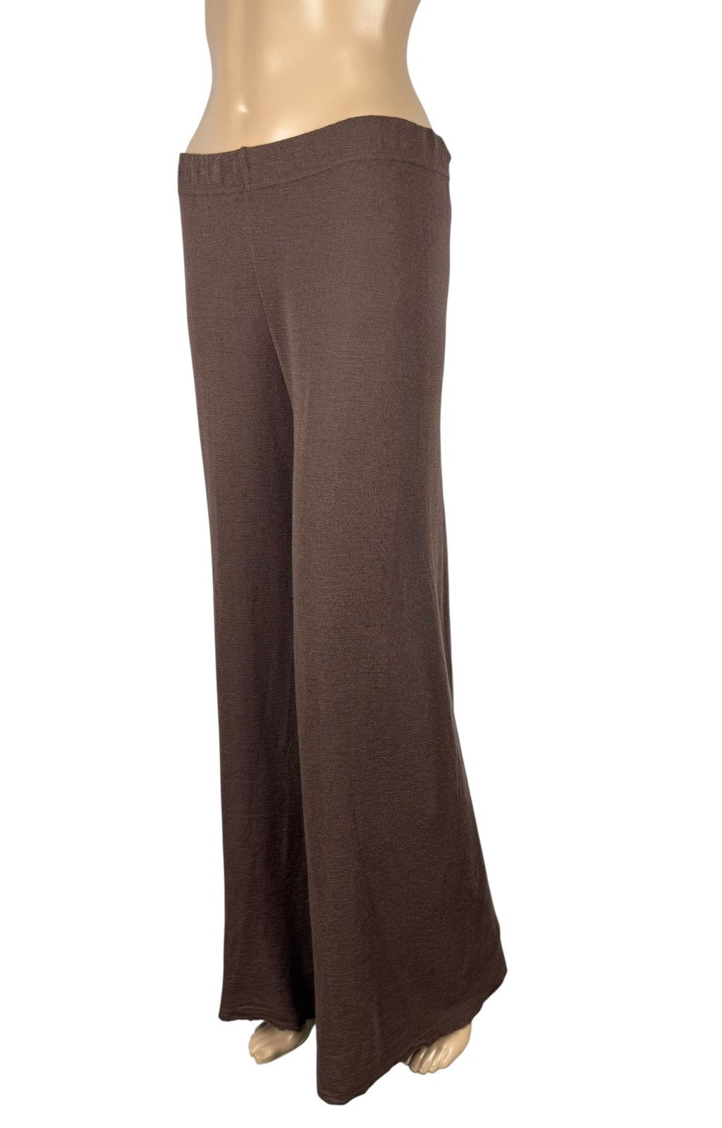 Other Blusbar Flared Wide Leg Knit Pants Wool size L Size 30" / US 8 / IT 44 - 2 Thumbnail