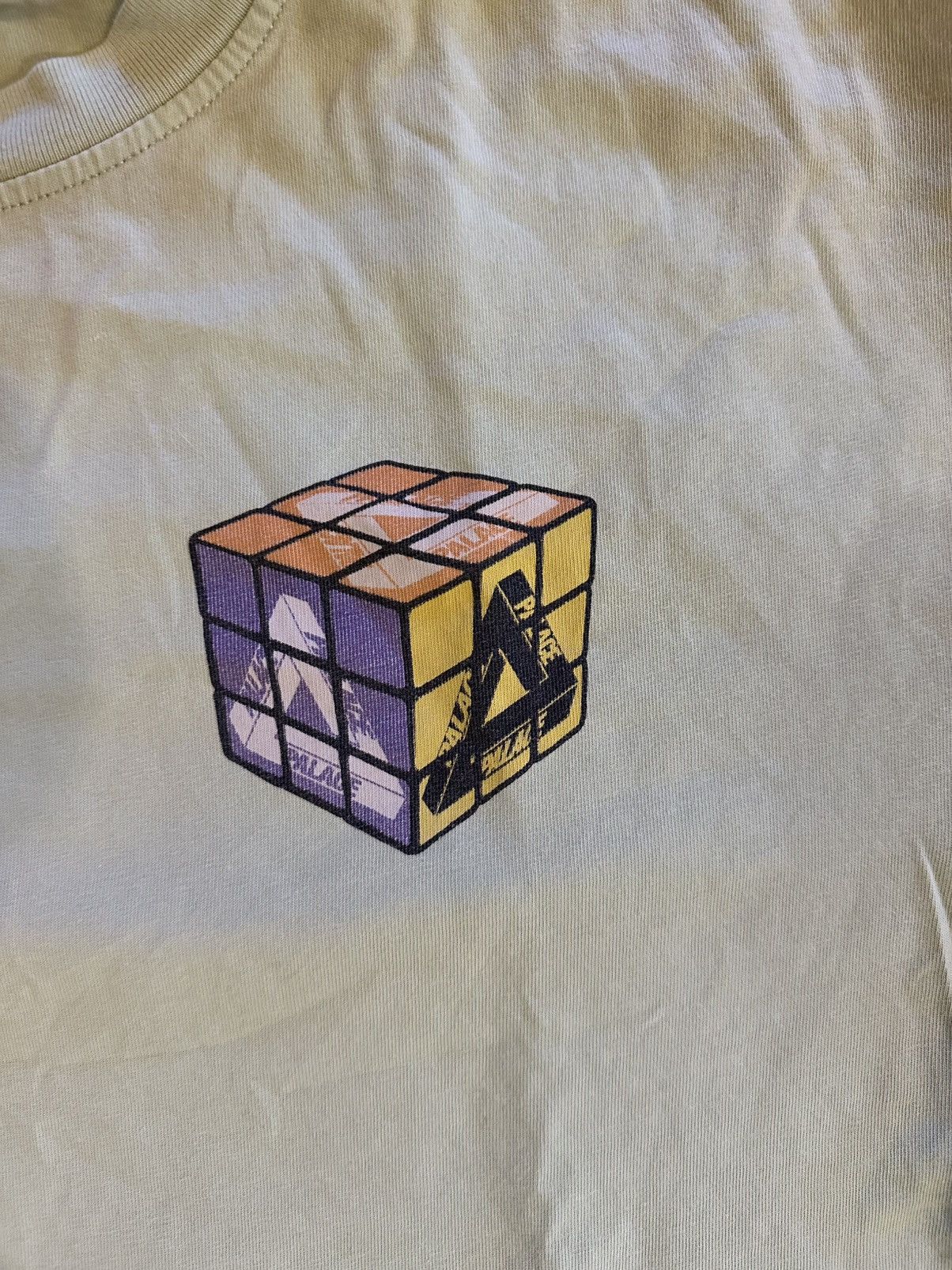 Palace Palace Rubix Cube Logo Tee Size US L / EU 52-54 / 3 - 3 Thumbnail