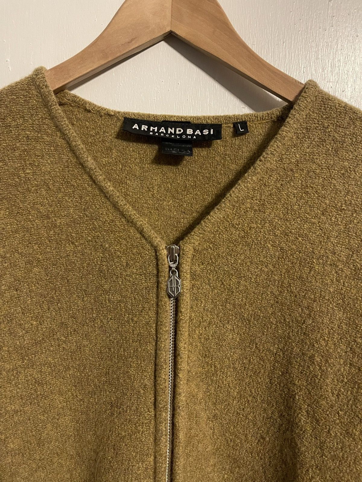 Vintage Armand Basi Cardigan Size US L / EU 52-54 / 3 - 2 Thumbnail