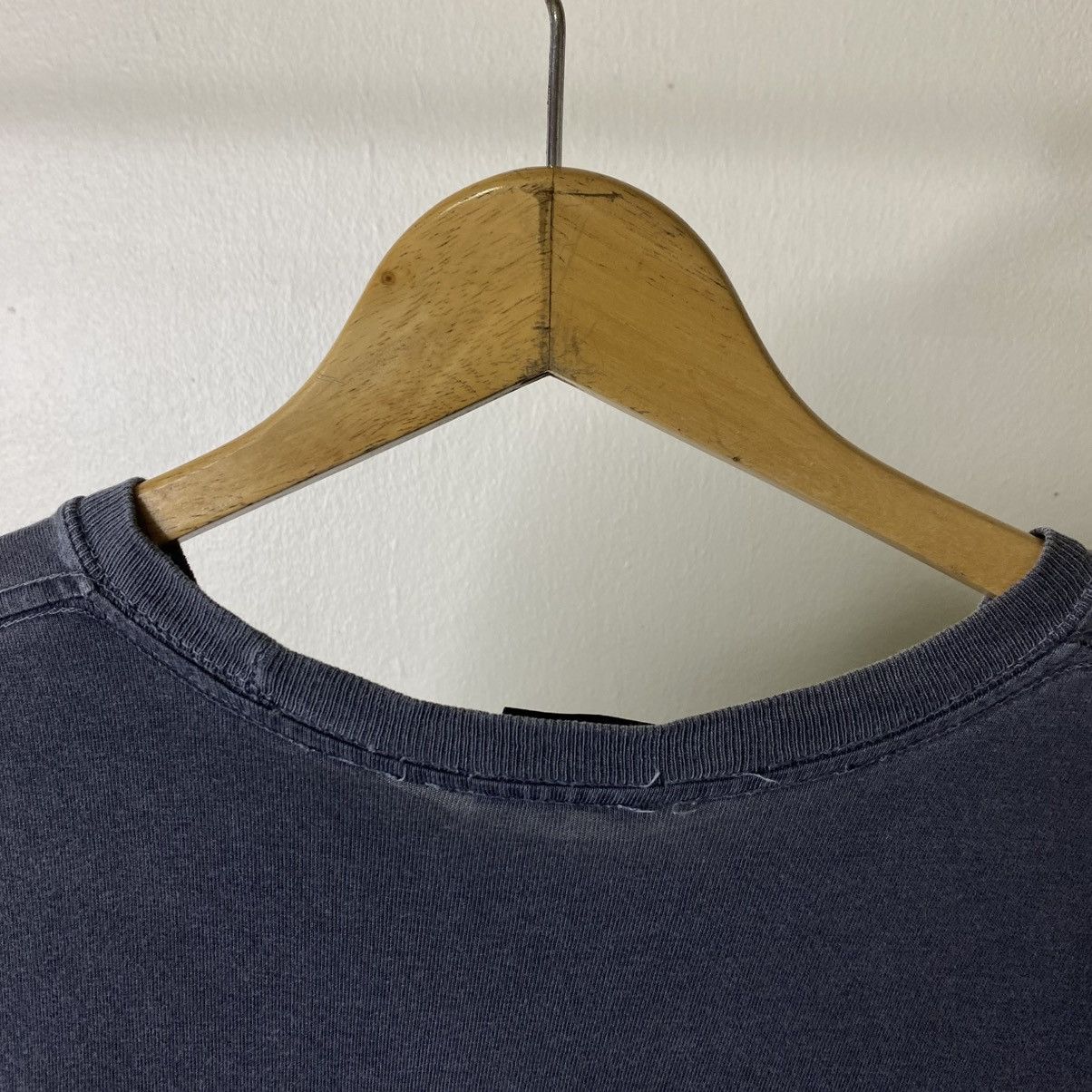 Stussy Y2K Stussy Script Washed Grey Skater Tee Size US M / EU 48-50 / 2 - 3 Thumbnail