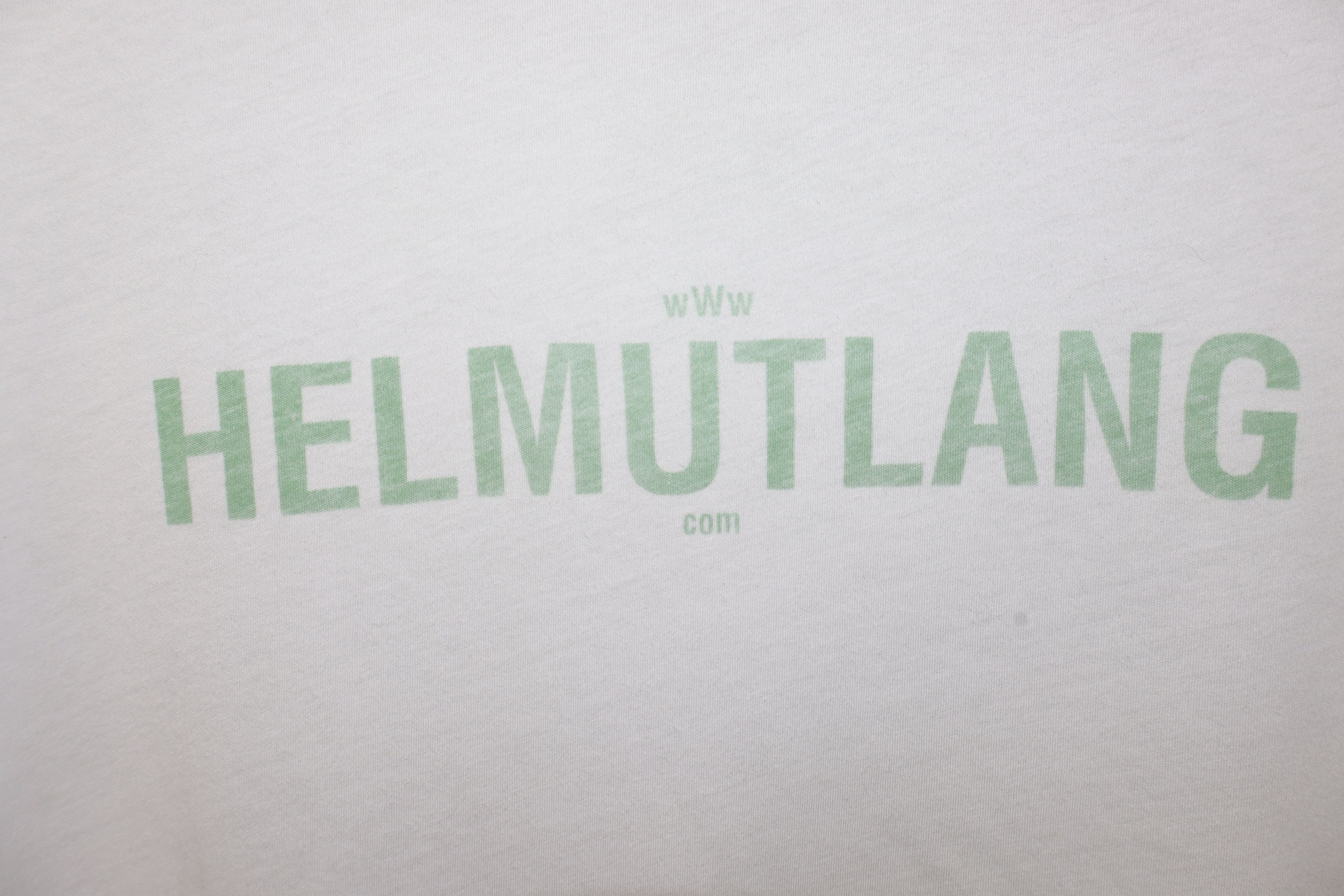 Helmut Lang Reverse logo t-shirt Size US M / EU 48-50 / 2 - 5 Thumbnail