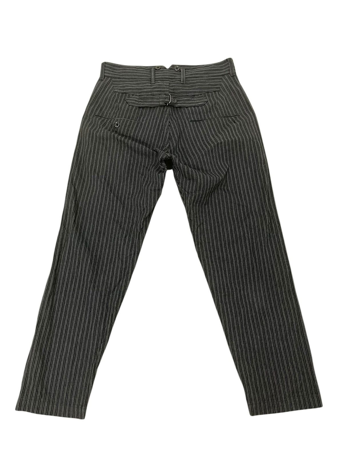 Japanese Brand Wabash Striped Scye Basic Workwear Americana Tapered 2🟦 Size US 31 - 2 Thumbnail