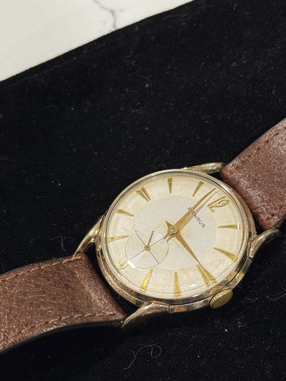 Other 1950s Benrus Automatic Swiss Movement Watch Size 34 - 8 Thumbnail