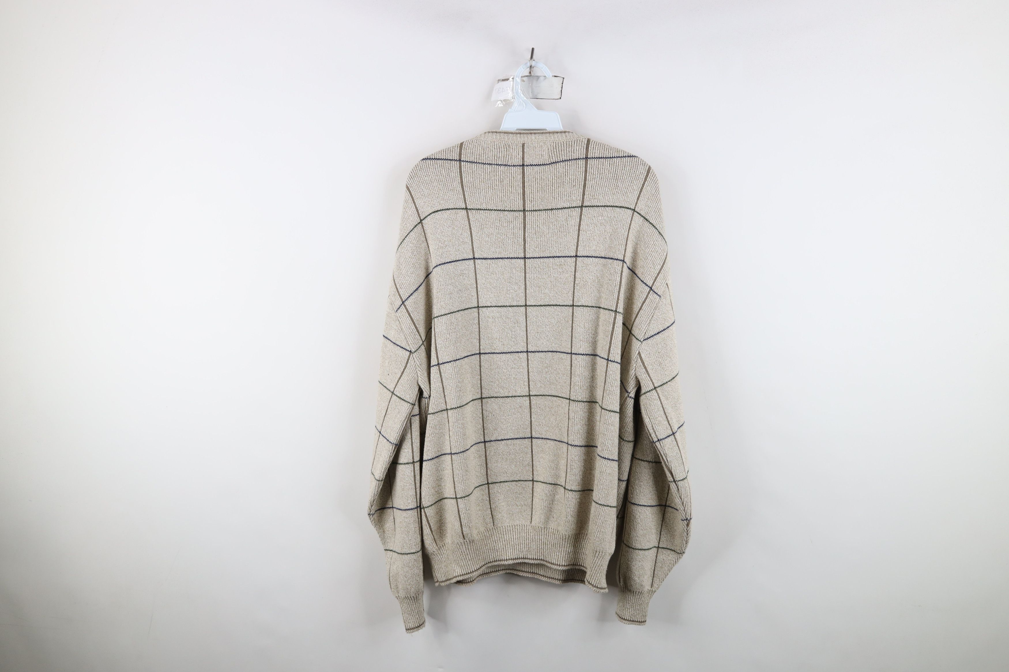Vintage Vintage 90s Streetwear Ribbed Knit Golf Crewneck Sweater USA Size US L / EU 52-54 / 3 - 8 Thumbnail
