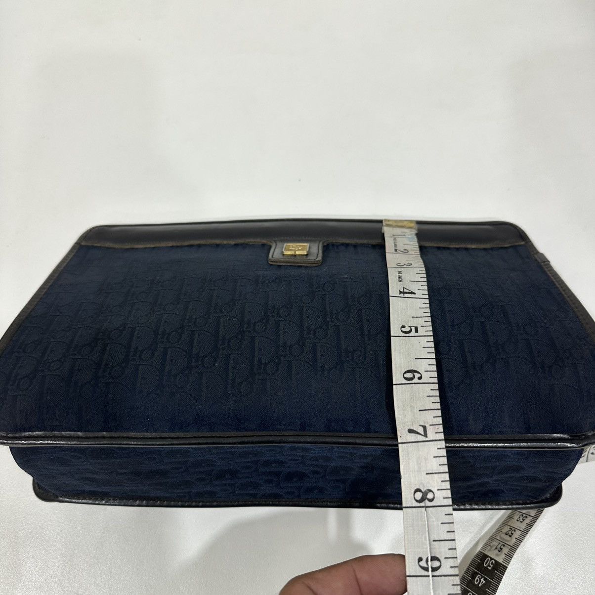 Dior ‼️YES‼️ CHRISTIAN DIOR TROTTER VINTAGE MAKE UP CLUTCH BAG Size ONE SIZE - 8 Thumbnail